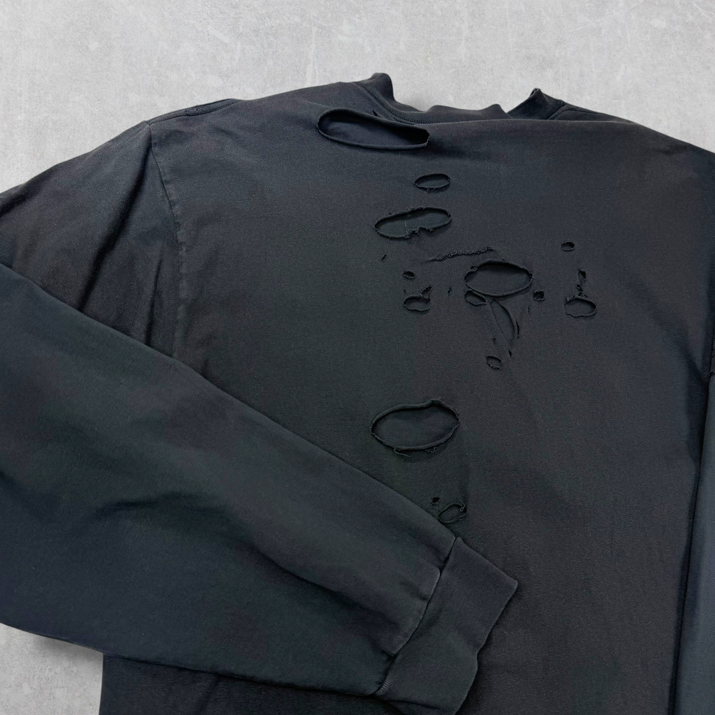Balenciaga 3B Sport Icon Layered Destroyed L/S Tee L (XL)