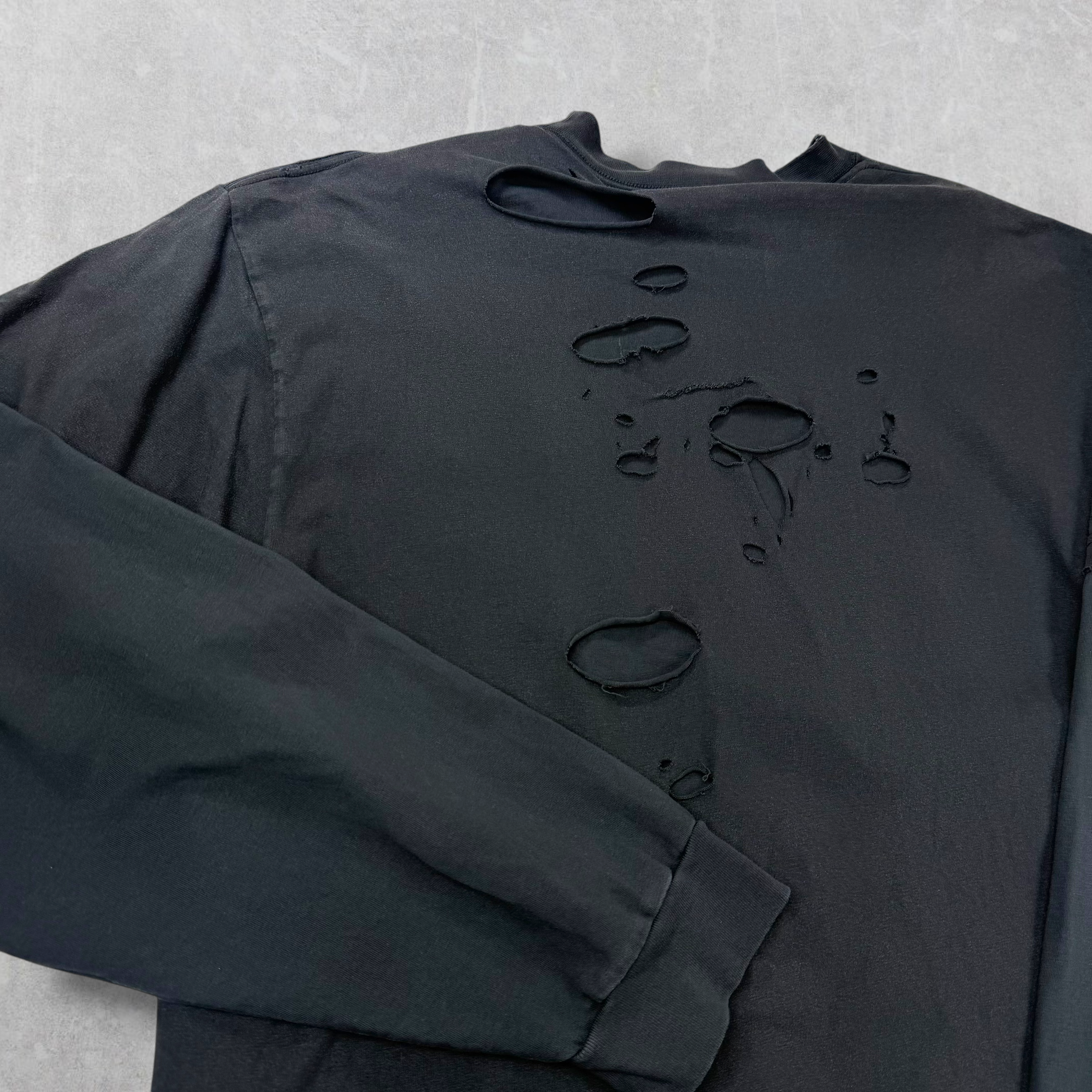 Balenciaga 3B Sport Icon Layered Destroyed L/S Tee L (XL)