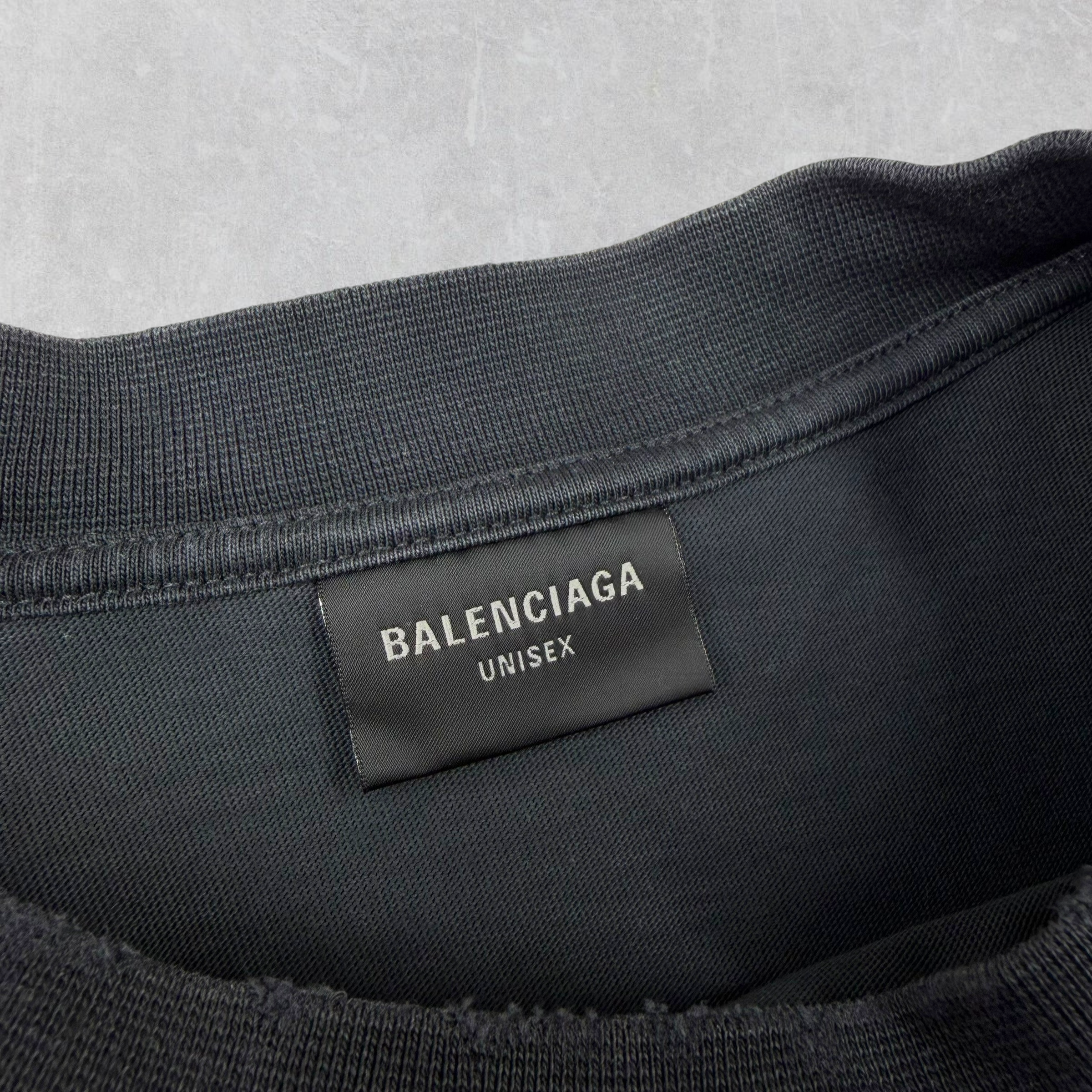 Balenciaga 3B Sport Icon Layered Destroyed L/S Tee L (XL)