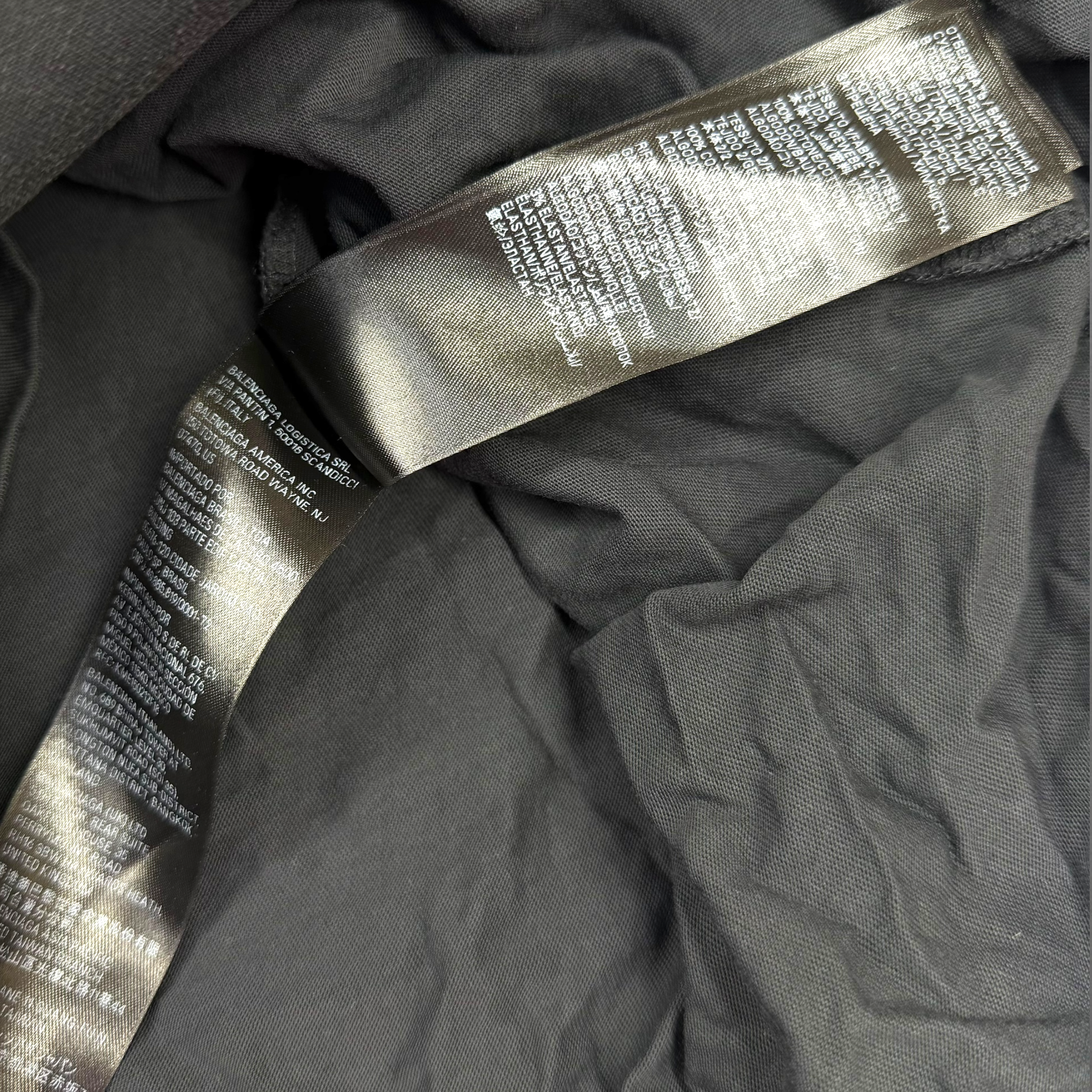 Balenciaga 3B Sport Icon Layered Destroyed L/S Tee L (XL)