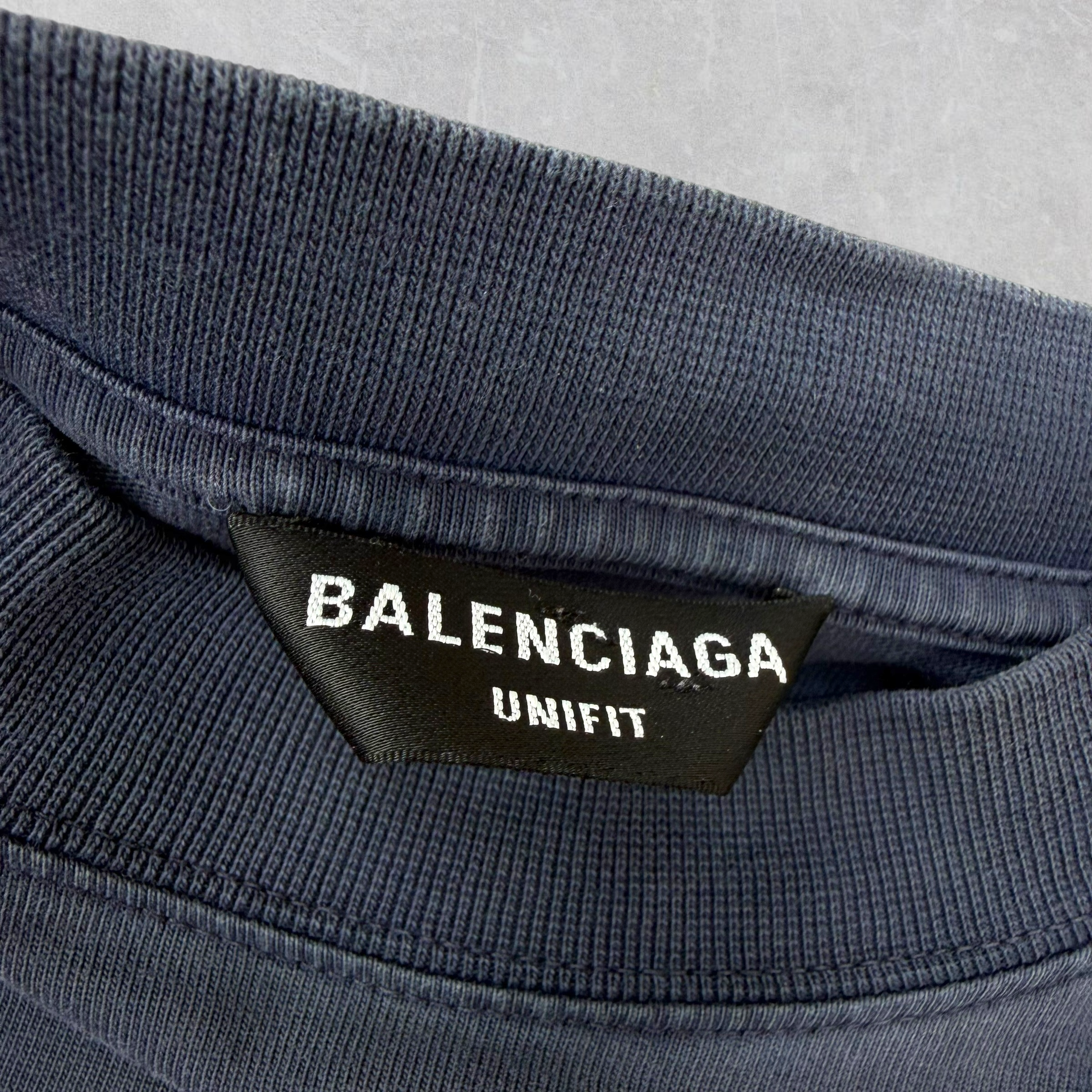 Balenciaga College Crest Oversized Tee 4 (XXXL)