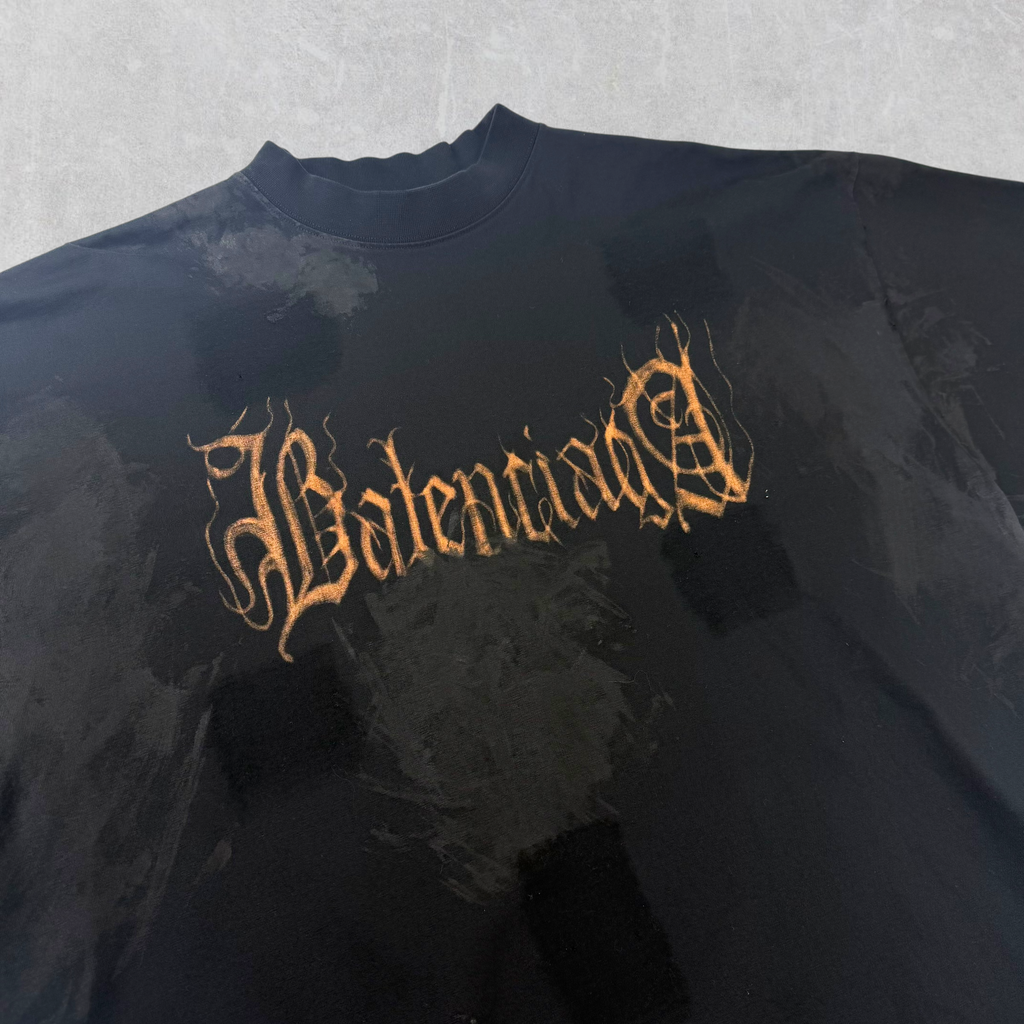 Balenciaga Heavy Metal Large Fit Tee XL (XXL)