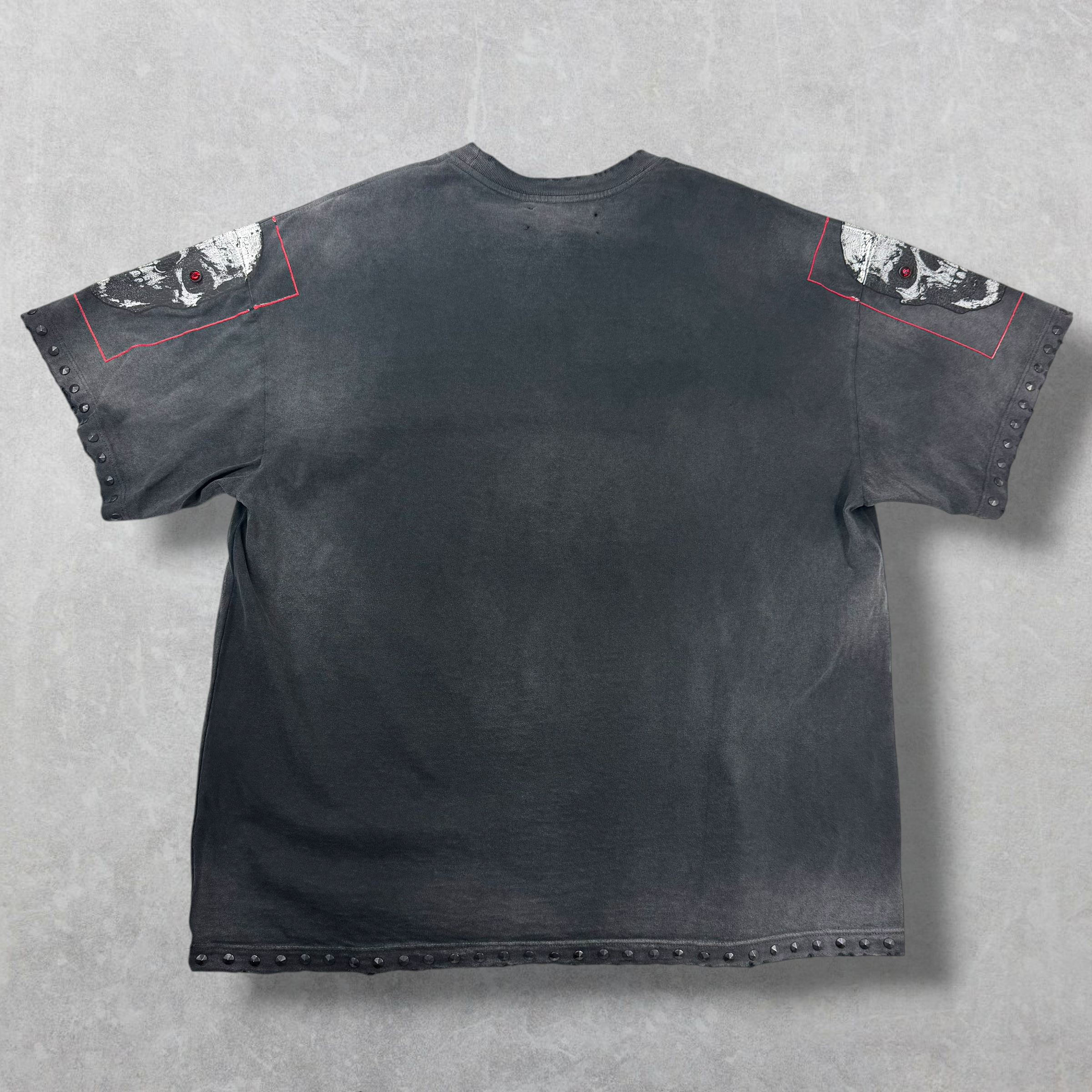Satoshi Nakamoto Satoshi Sent Me Washed Black Tee XL