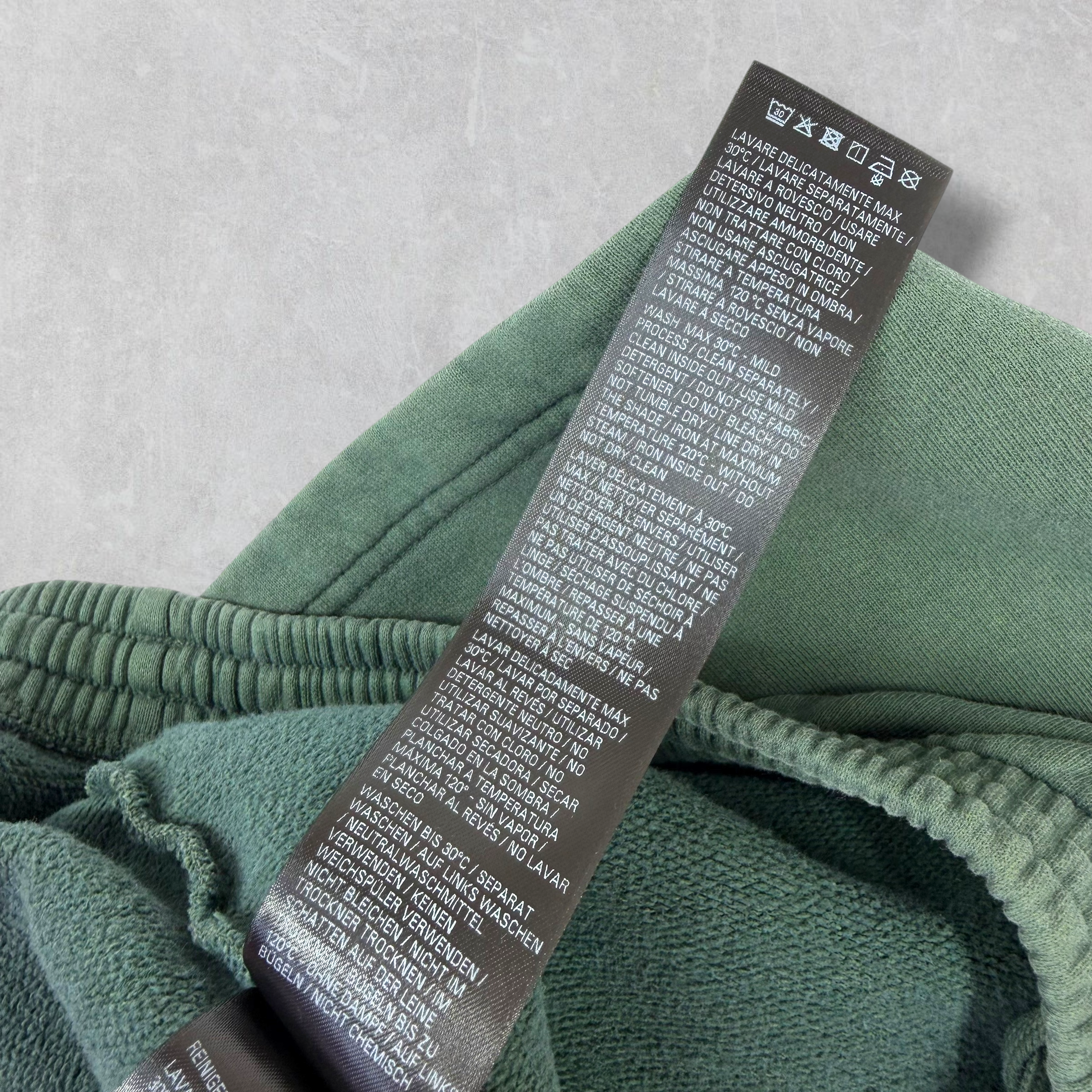 Balenciaga Basketball Dark Green Sweat Shorts M
