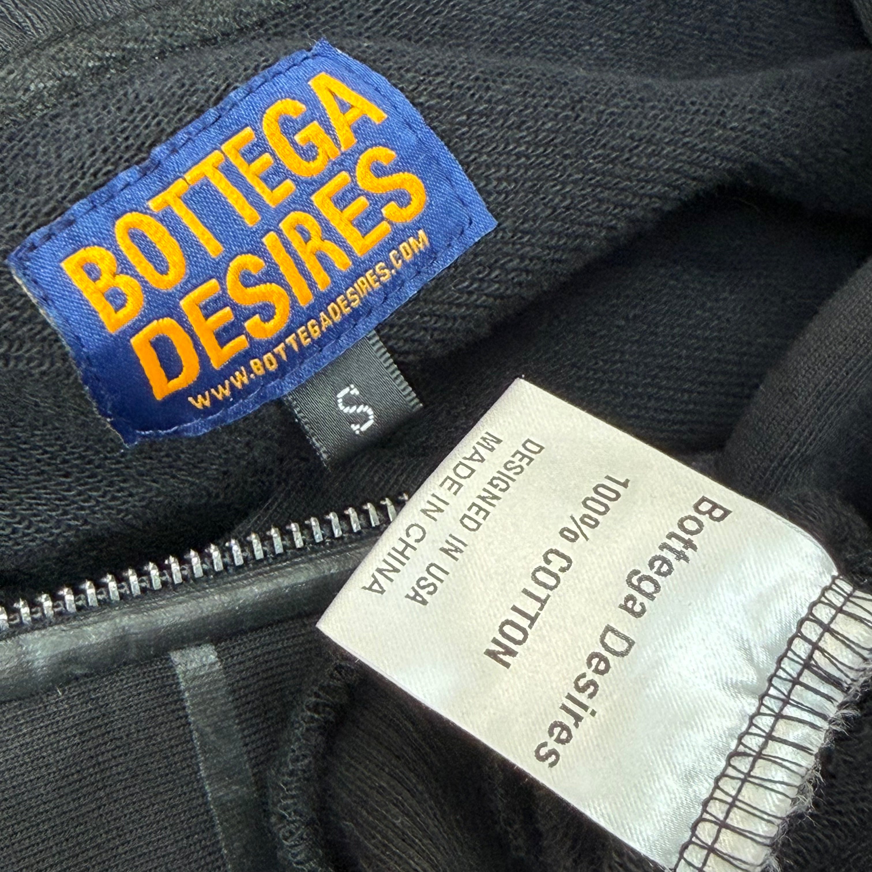 Bottega Desires Black Tech Jacket S