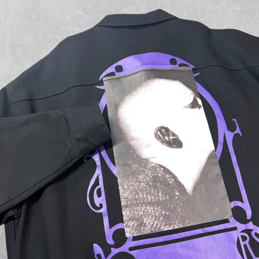 Raf Simons "Bold Head" Black Denim M (XXL)