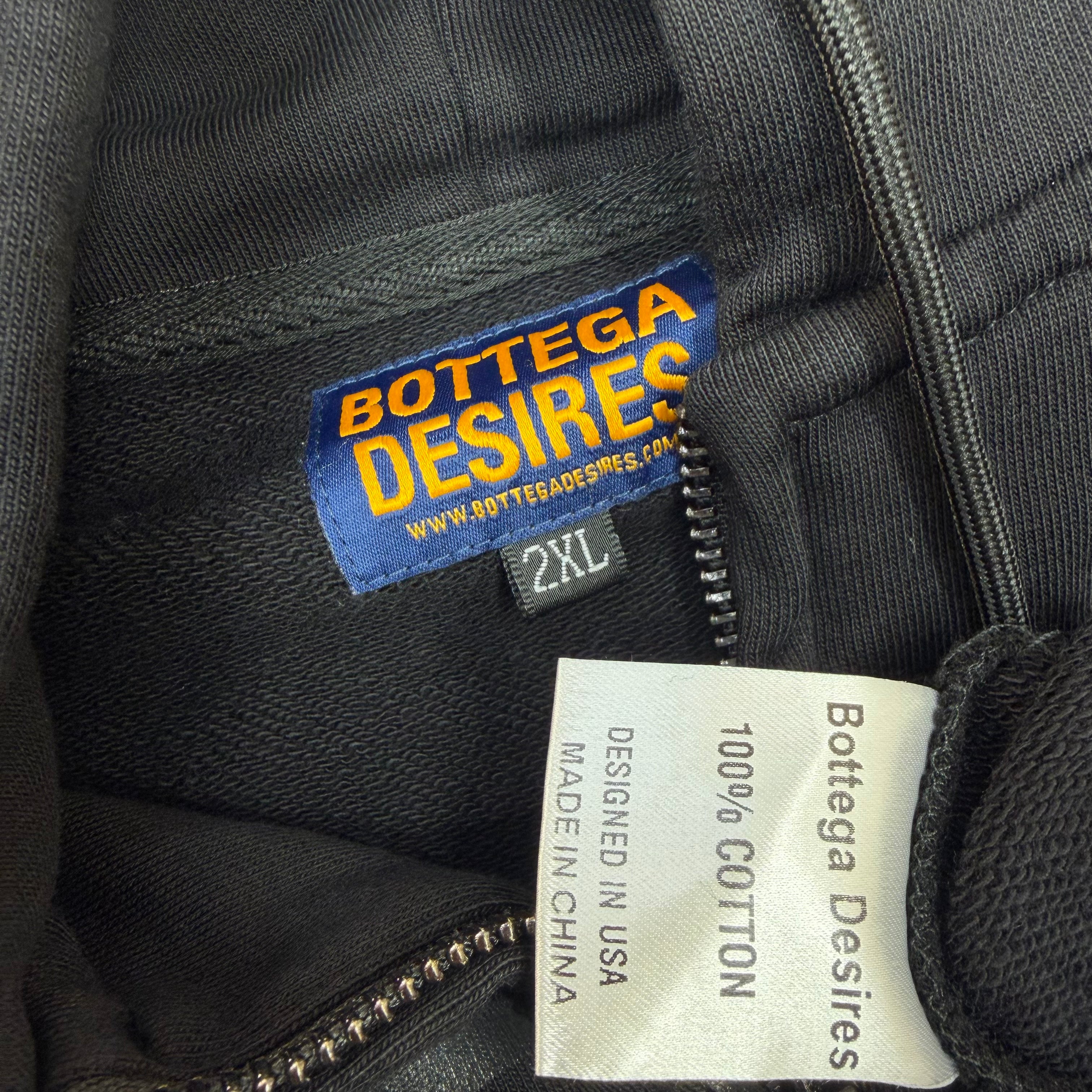 Bottega Desires Black Tech Jacket XXL