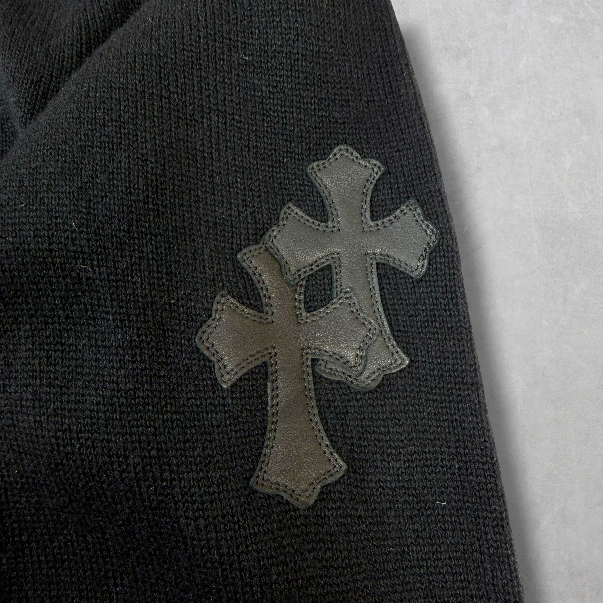 Chrome Hearts Cross Patch Cashmere Pullover Hoodie XL
