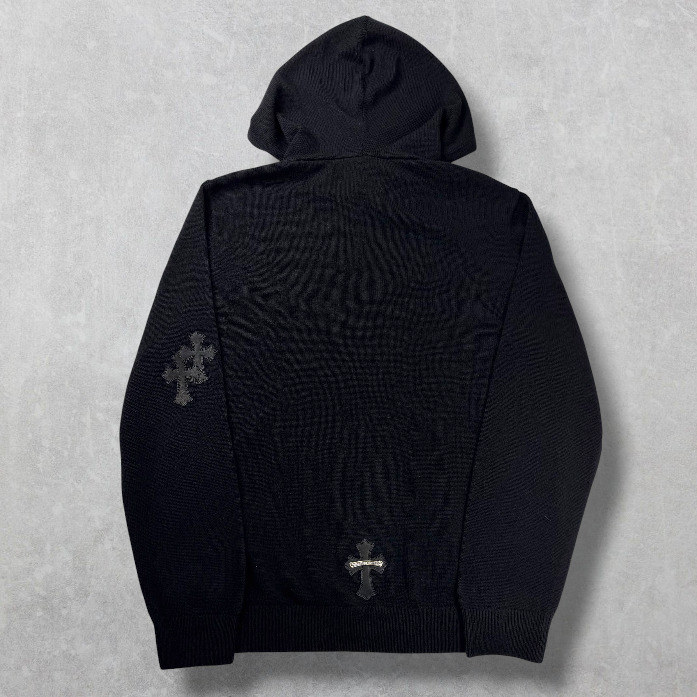 Chrome Hearts Cross Patch Cashmere Pullover Hoodie XL