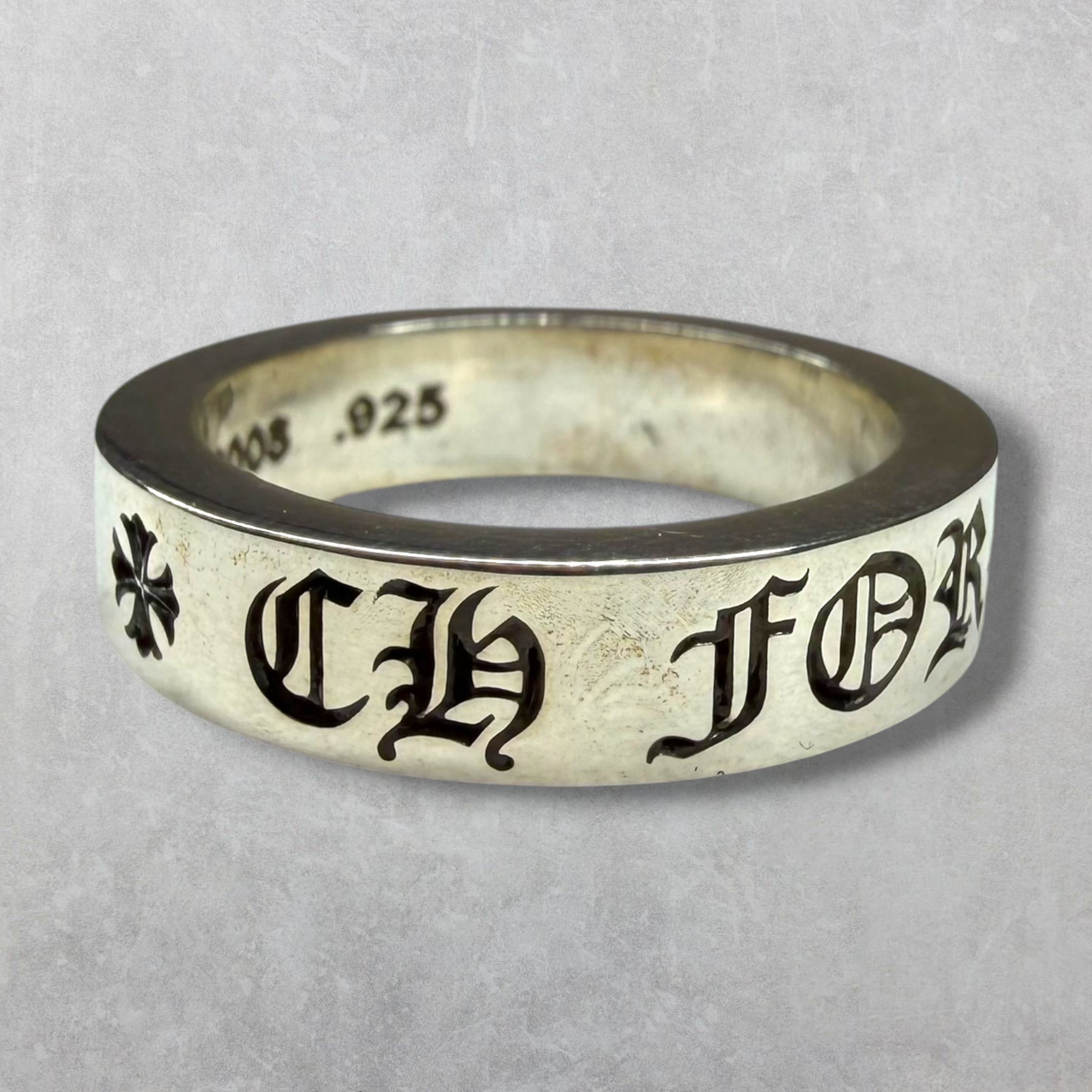 Chrome Hearts Forever 6MM Spacer Ring 10