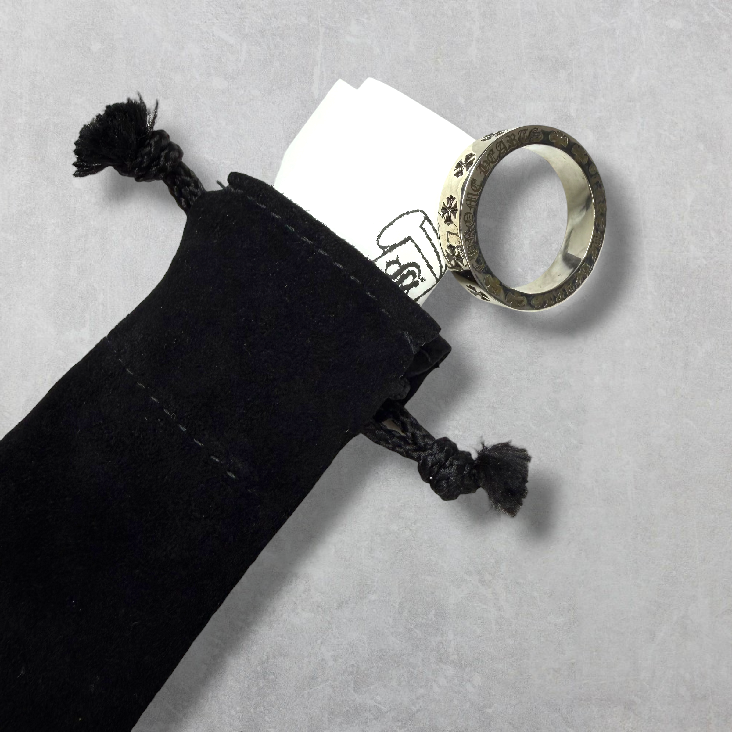 Chrome Hearts Forever 6MM Spacer Ring 10