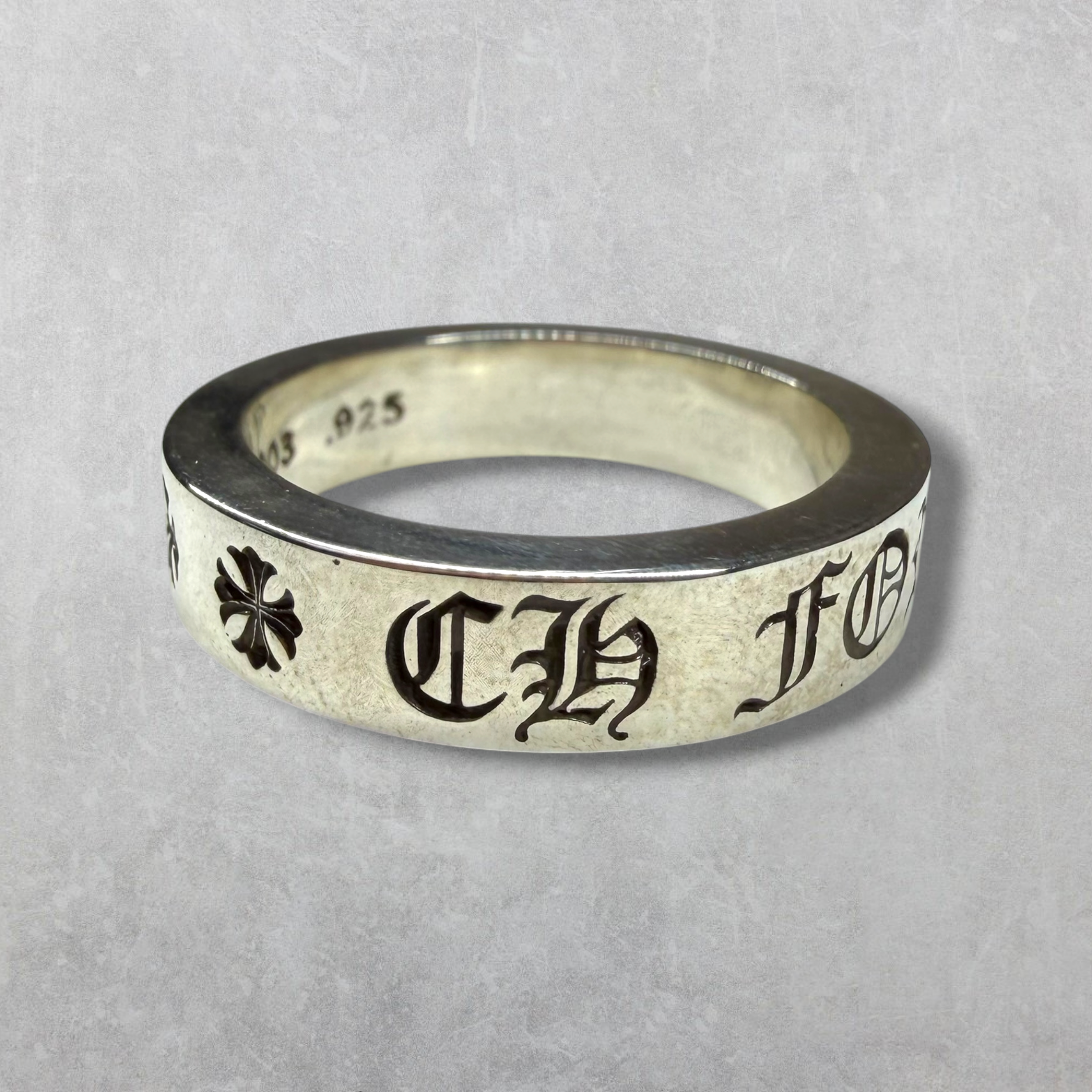 Chrome Hearts Forever 6MM Spacer Ring 11