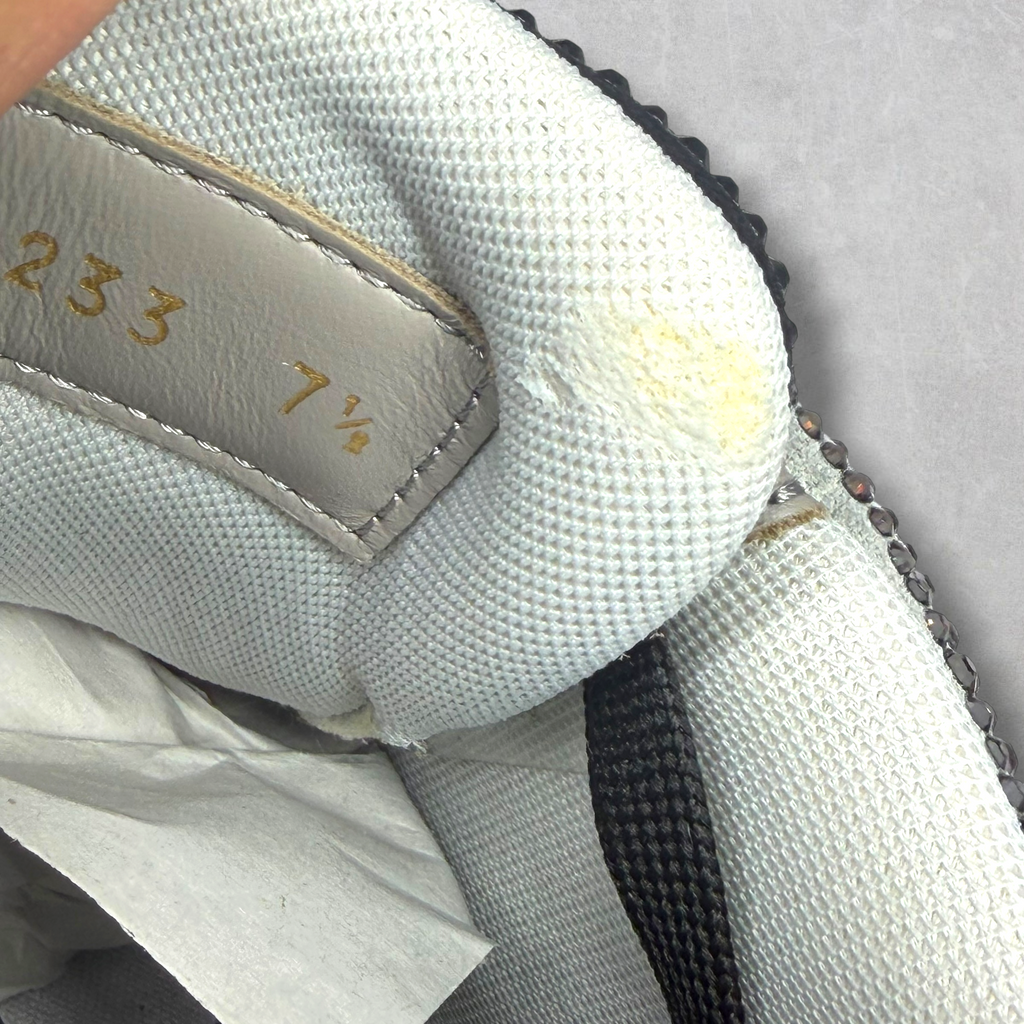 Louis Vuitton Trainer Black Grey Crystal Sneaker 7.5 (8.5US)