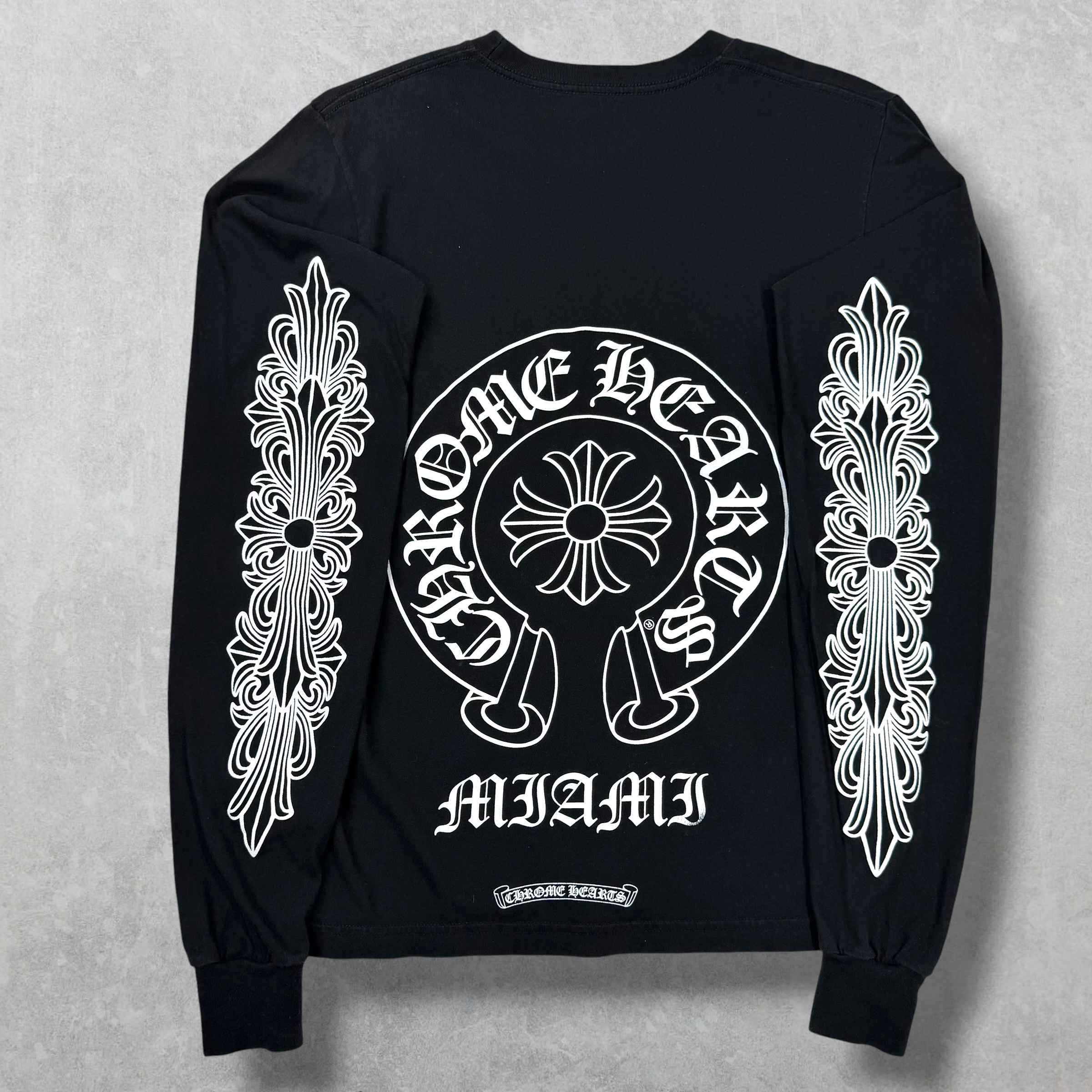 Chrome Hearts Miami Horseshoe Floral L/S S