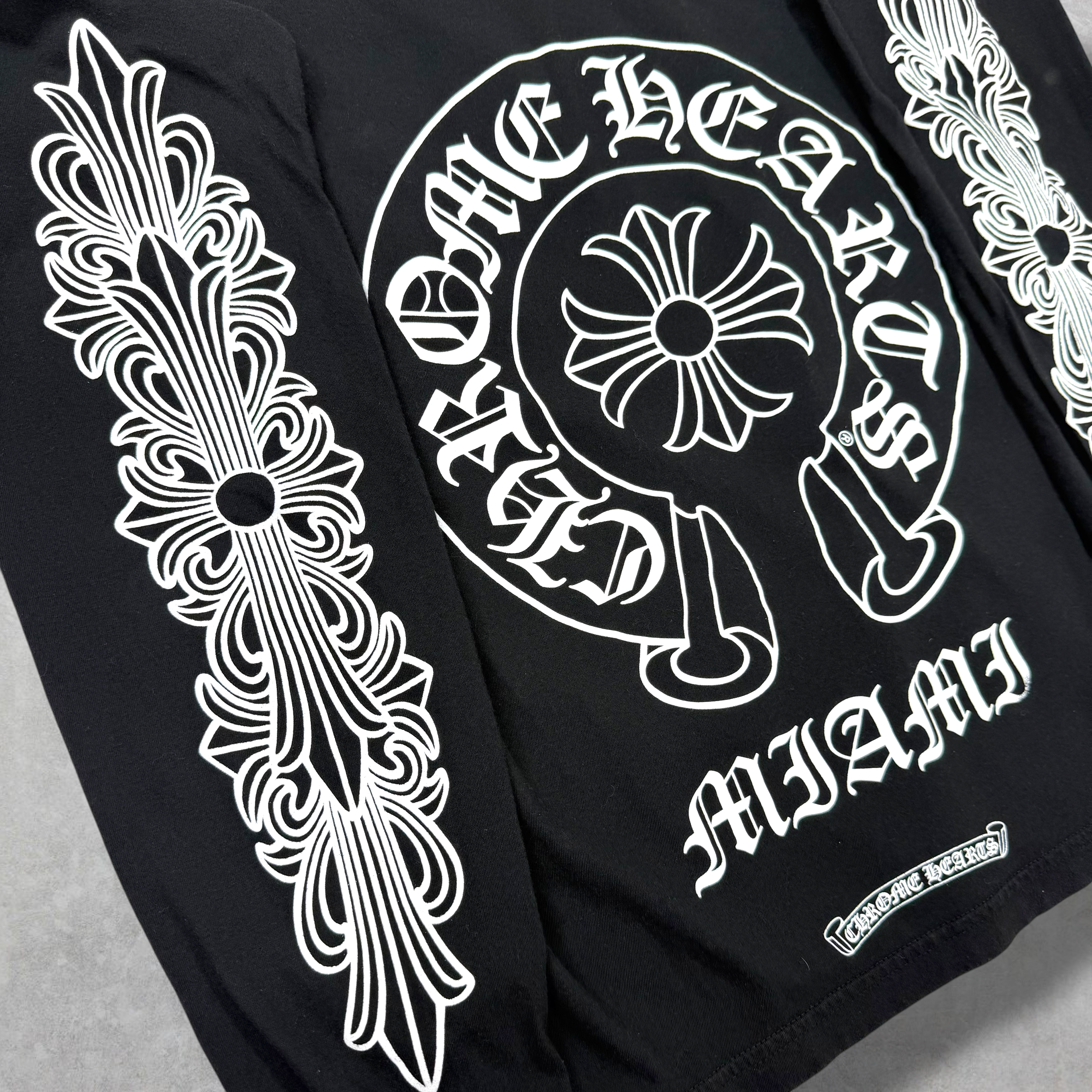 Chrome Hearts Miami Horseshoe Floral L/S S