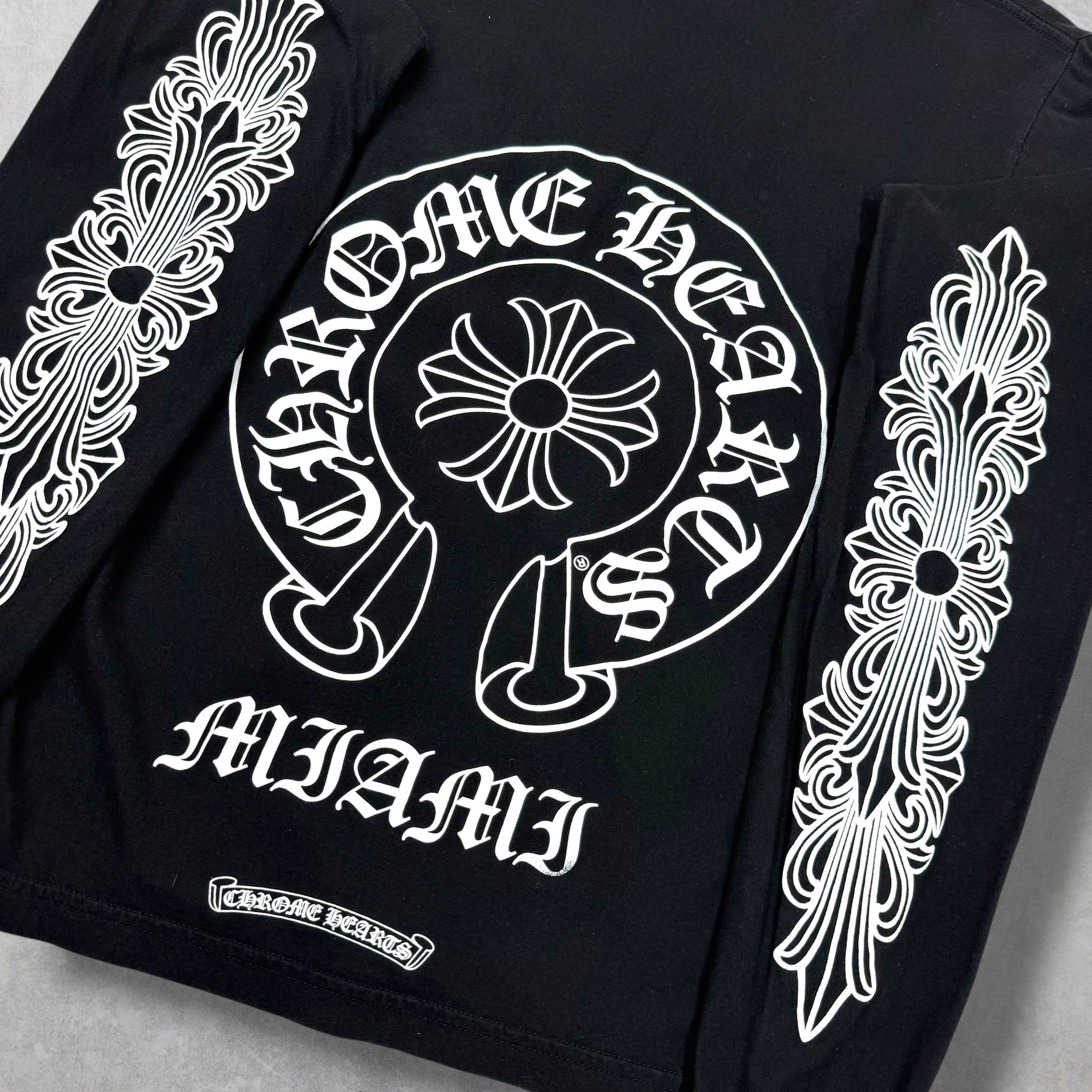 Chrome Hearts Miami Horseshoe Floral L/S S