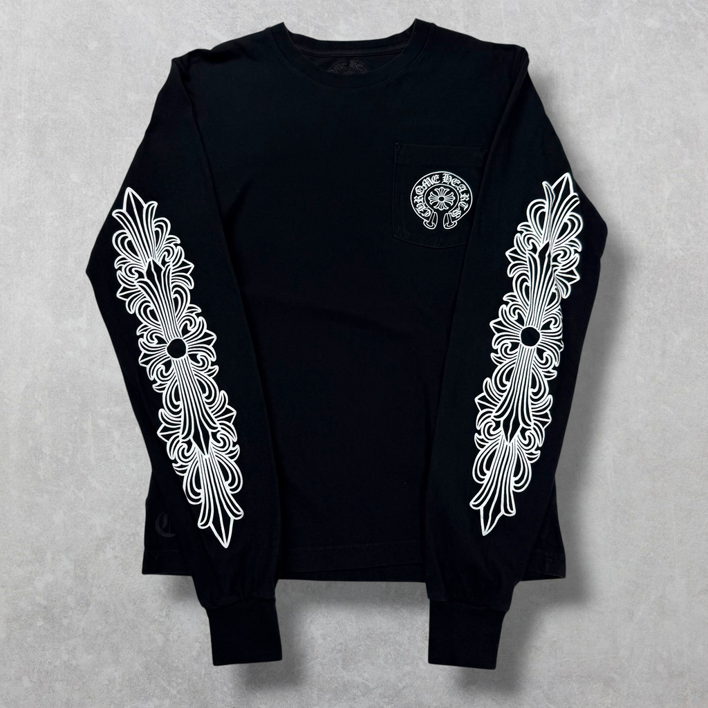 Chrome Hearts Miami Horseshoe Floral L/S S