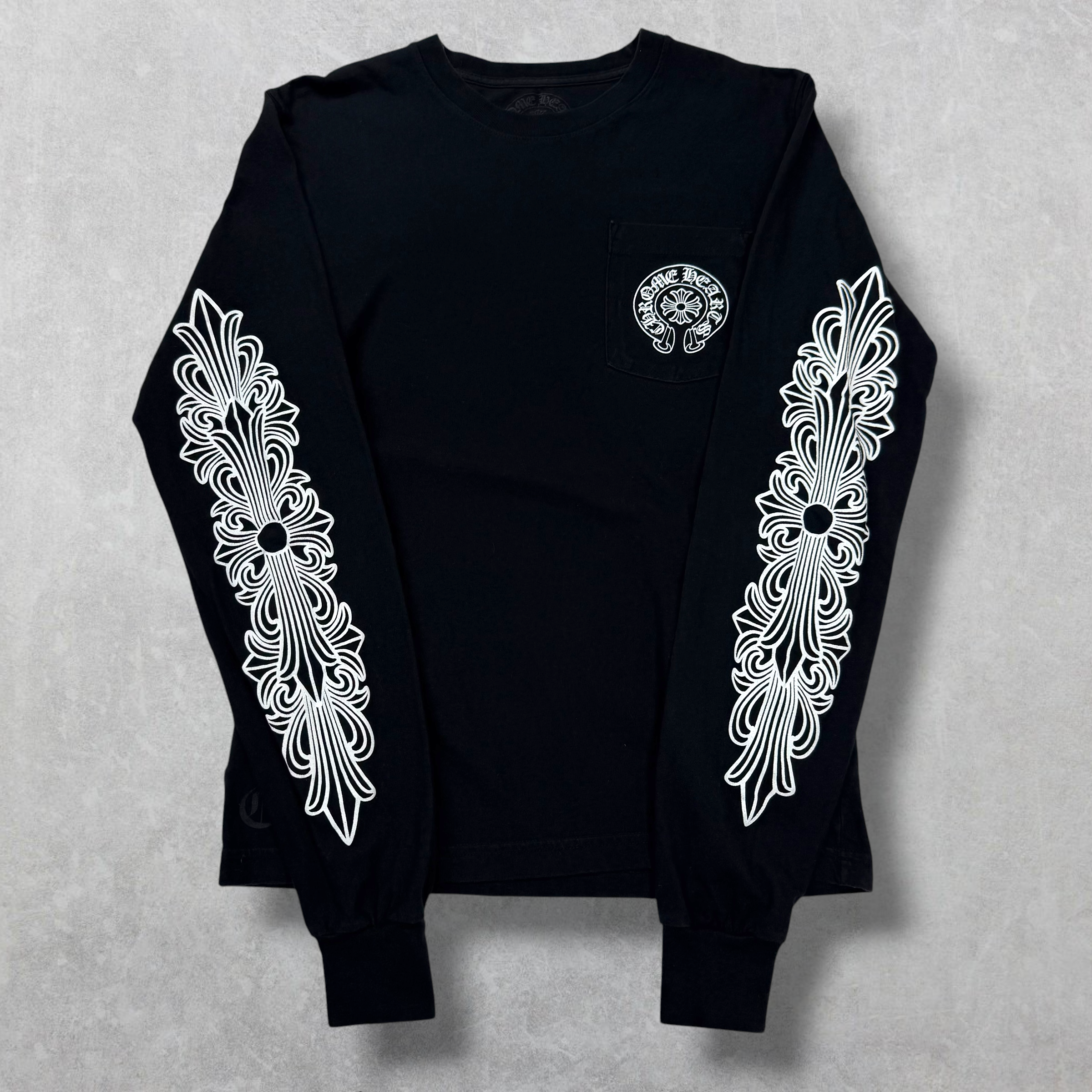 Chrome Hearts Miami Horseshoe Floral L/S S