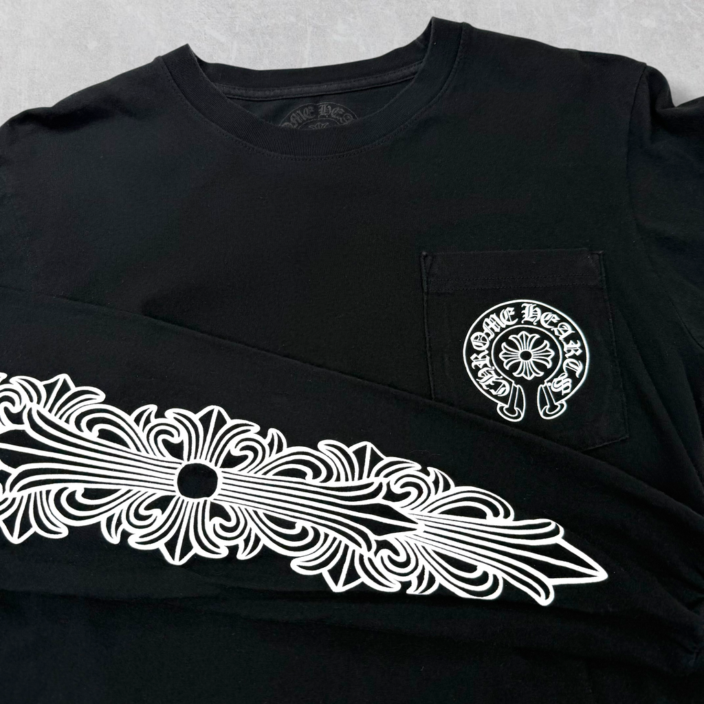 Chrome Hearts Miami Horseshoe Floral L/S S