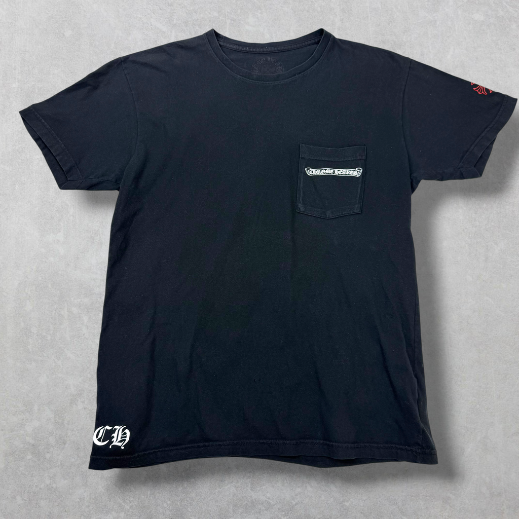 Chrome Hearts NYC Exclusive Scroll Logo Tee L