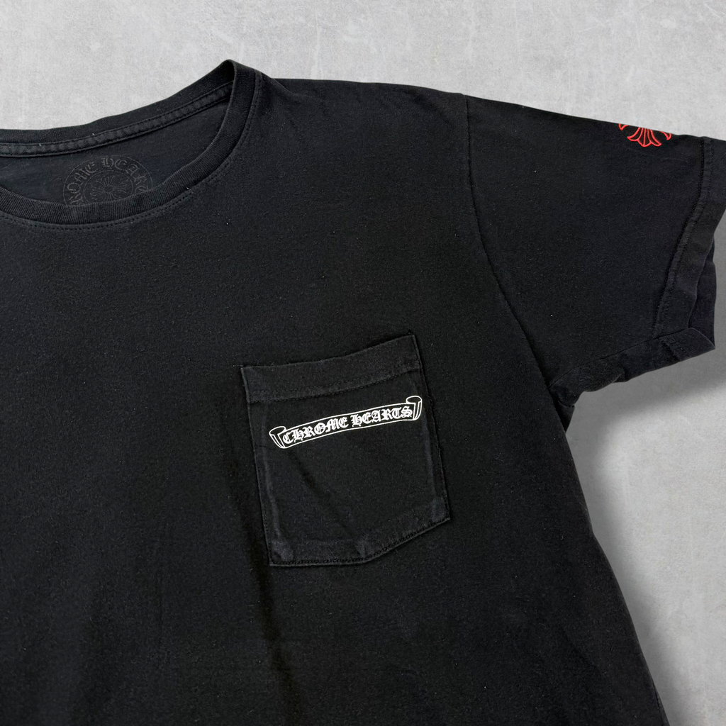 Chrome Hearts NYC Exclusive Scroll Logo Tee L