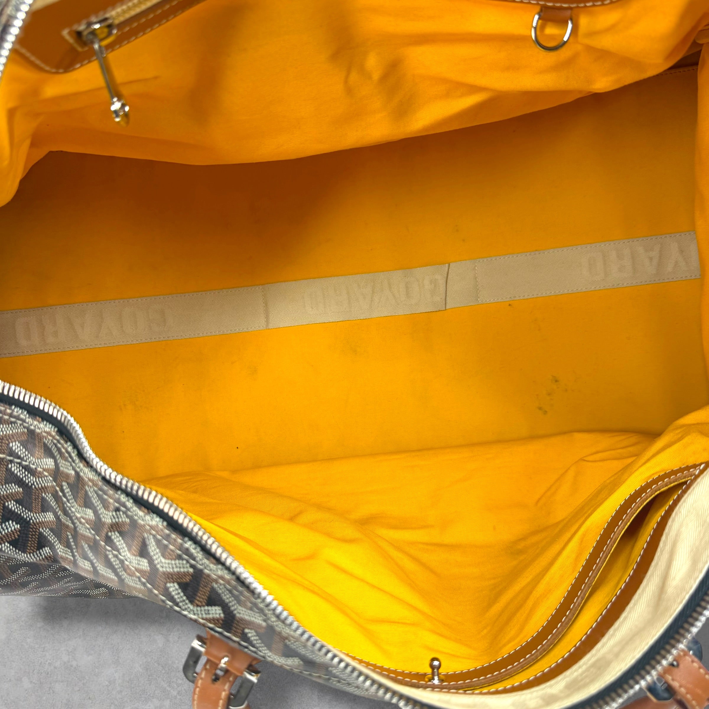 Goyard Goyardine Boeing 60 Duffle Bag
