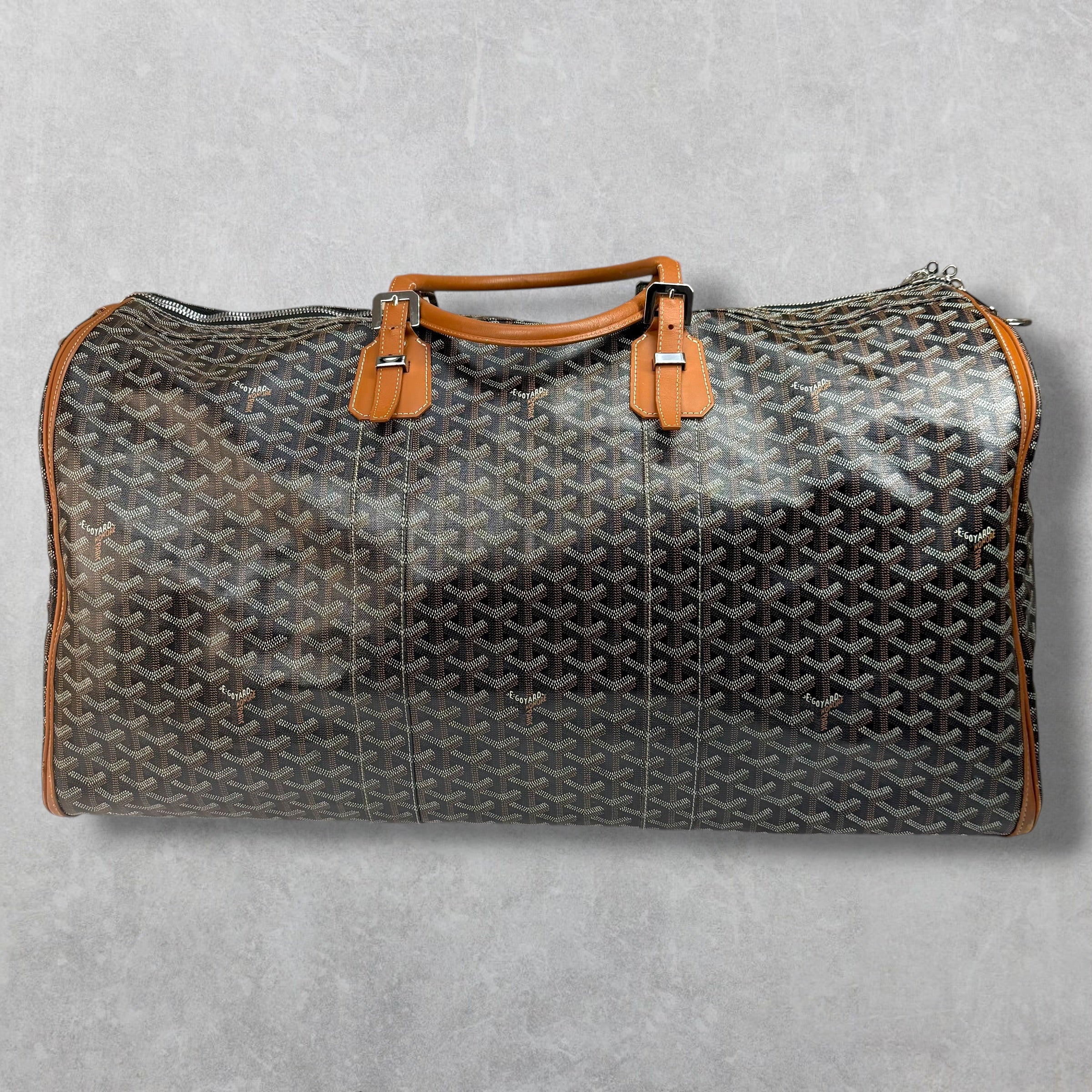 Goyard Goyardine Boeing 60 Duffle Bag