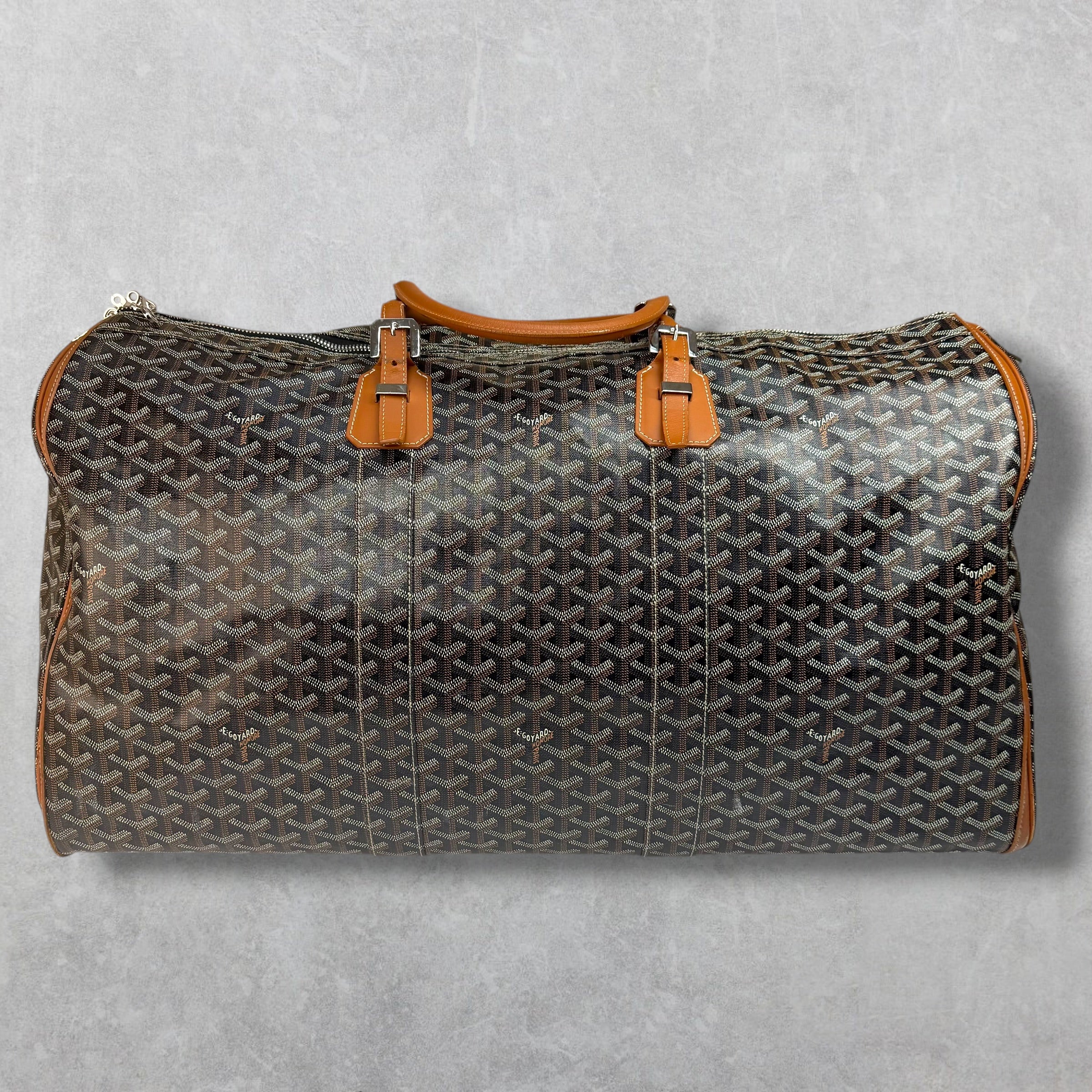 Goyard Goyardine Boeing 60 Duffle Bag