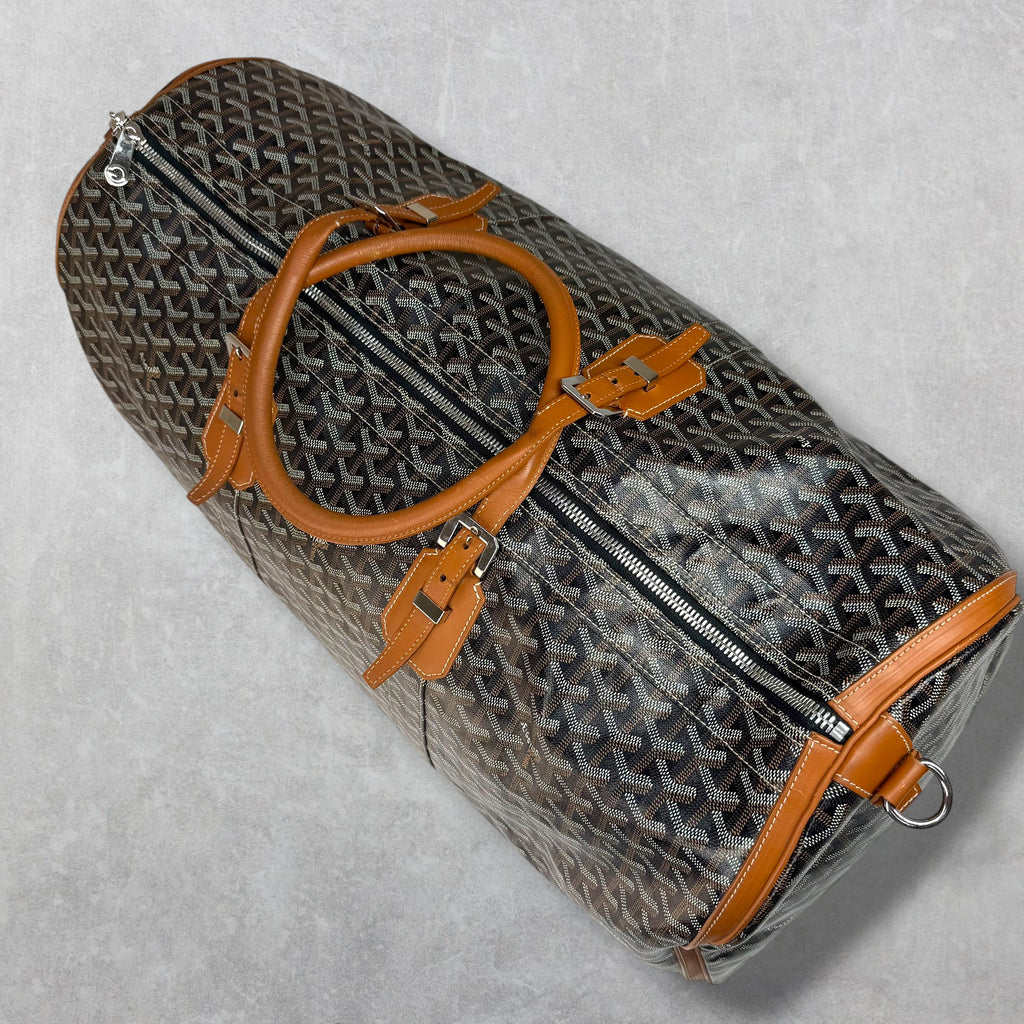 Goyard Goyardine Boeing 60 Duffle Bag