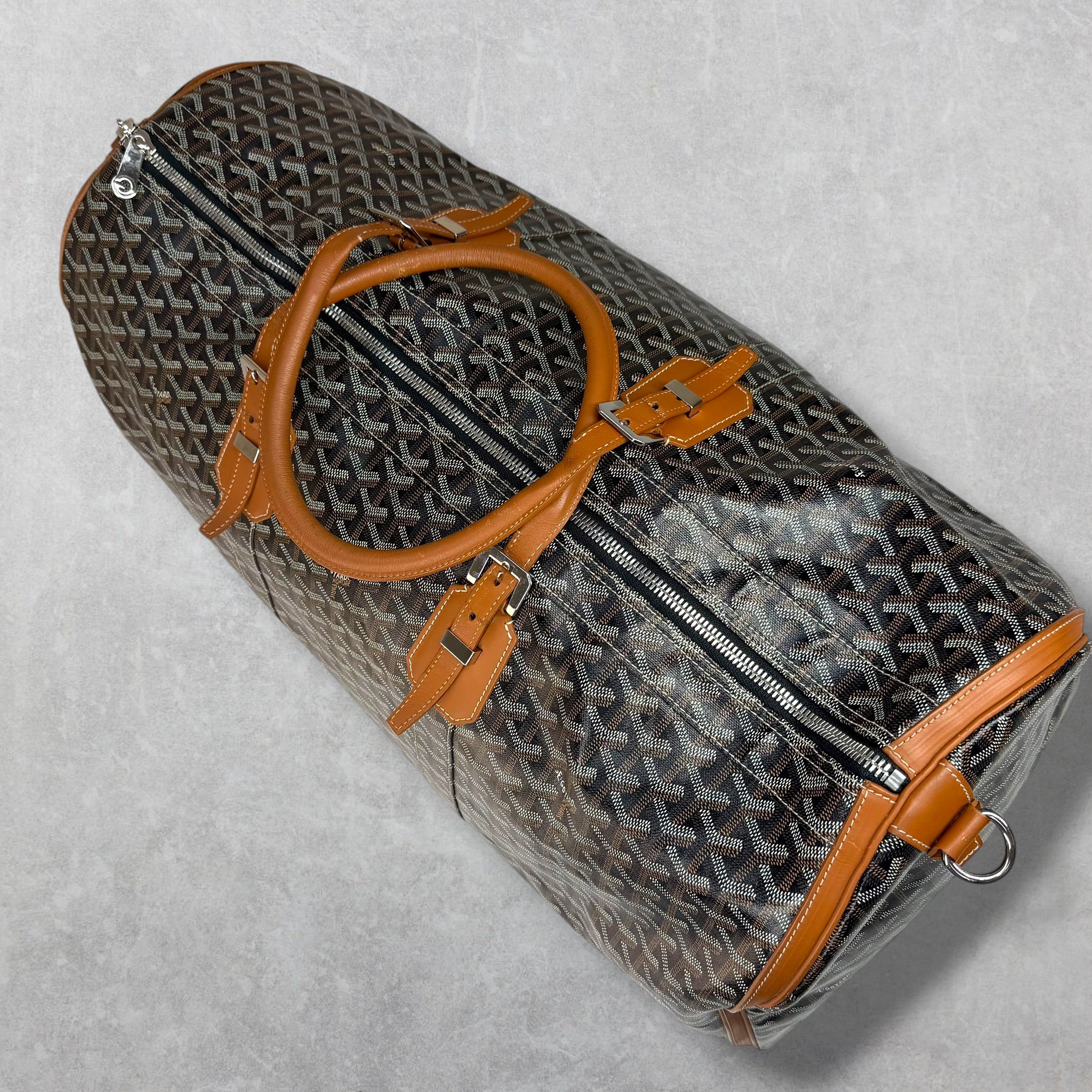 Goyard Goyardine Boeing 60 Duffle Bag