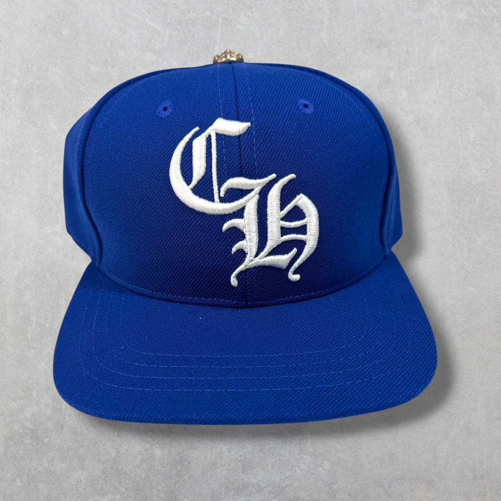 Chrome Hearts CH 6-Panel Baseball Hat Blue