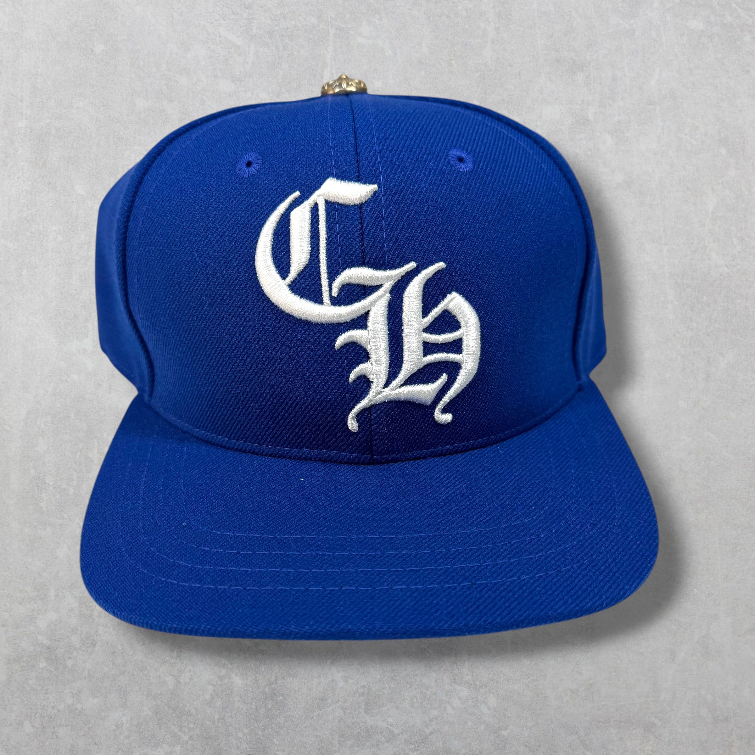 Chrome Hearts CH 6-Panel Baseball Hat Blue