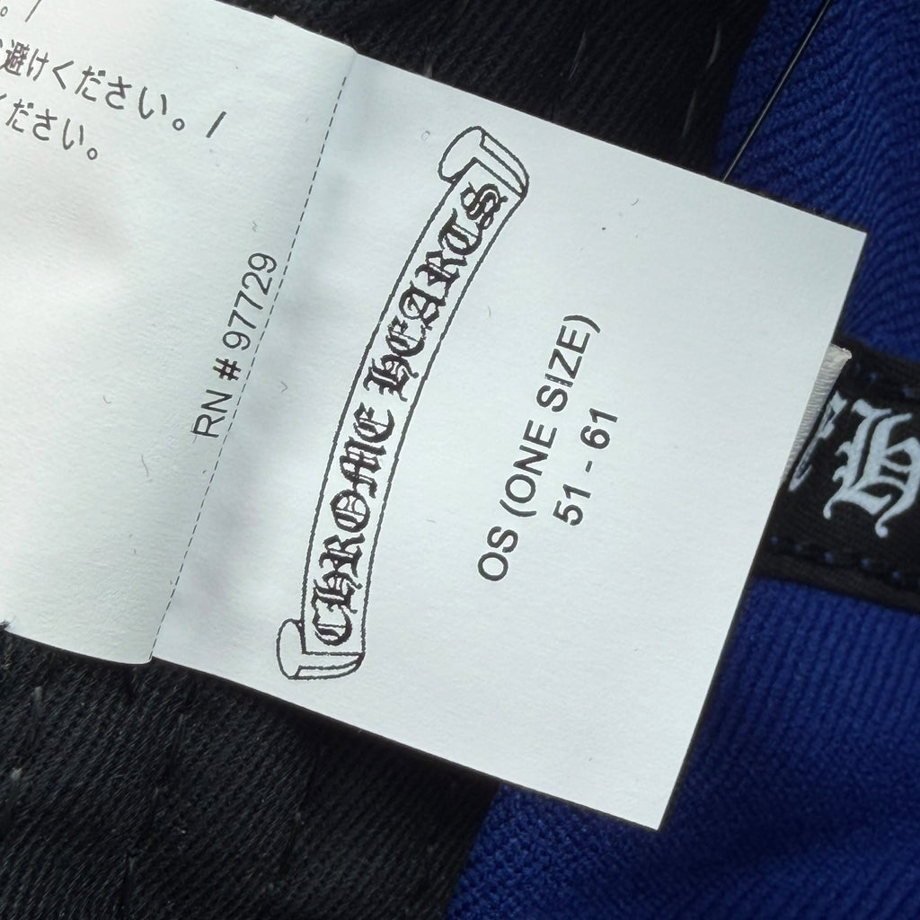 Chrome Hearts CH 6-Panel Baseball Hat Blue