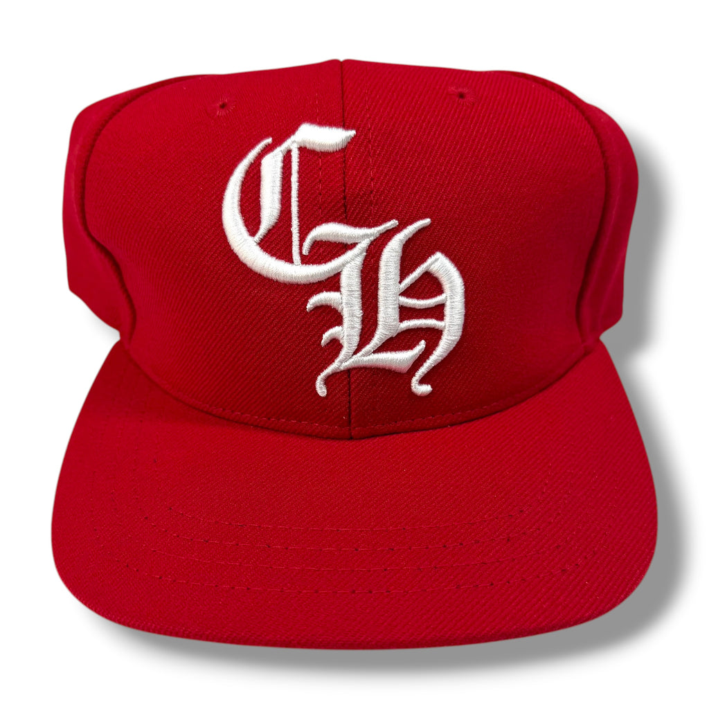 Chrome Hearts CH 6-Panel Baseball Hat Red