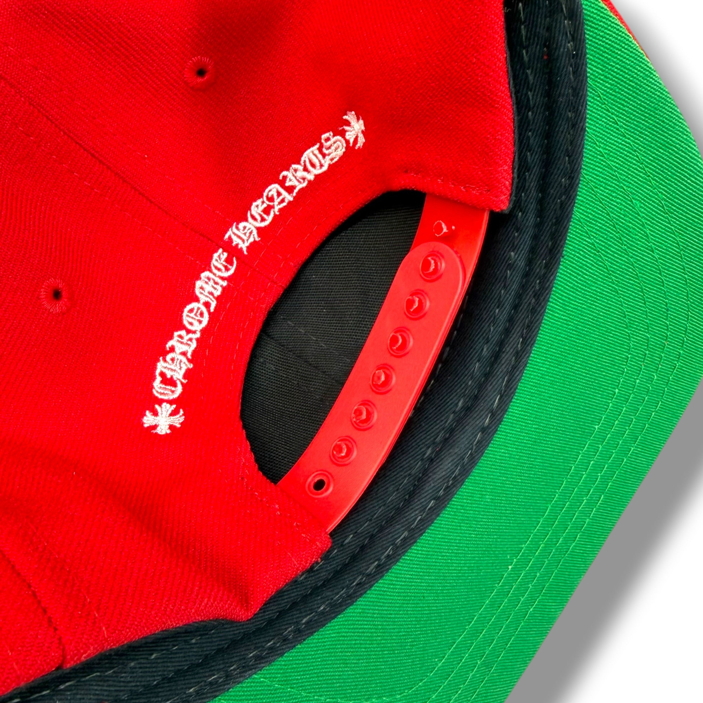 Chrome Hearts CH 6-Panel Baseball Hat Red