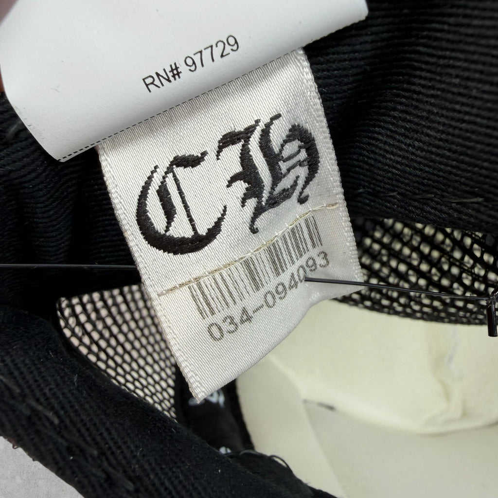Chrome Hearts CH Hollywood Trucker Hat White