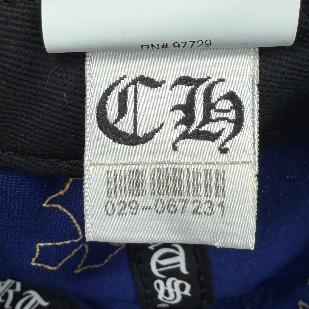 Chrome Hearts Cross Patch Orange/Blue Hat