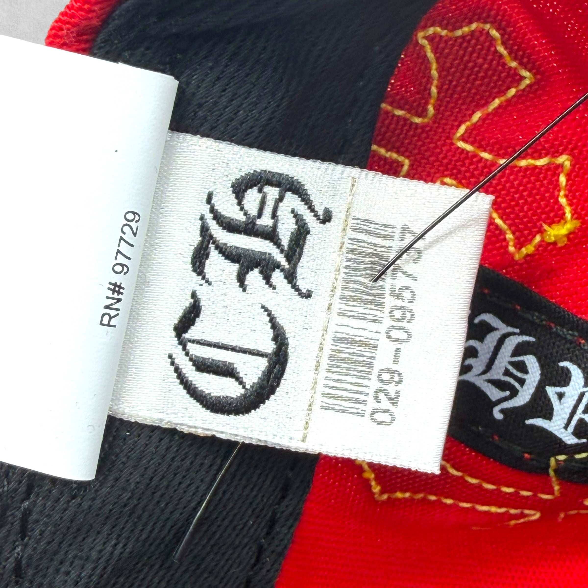 Chrome Hearts Red/Yellow Cross Patch Hat