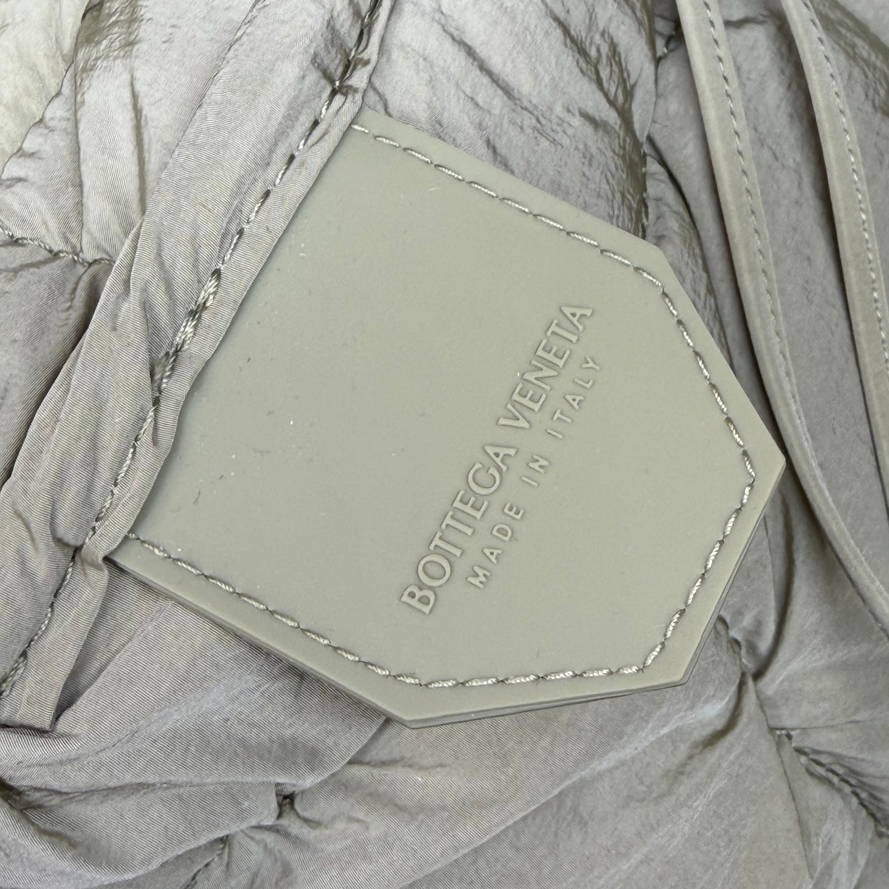 Bottega Veneta Cassette Intrecciato Nylon Tote