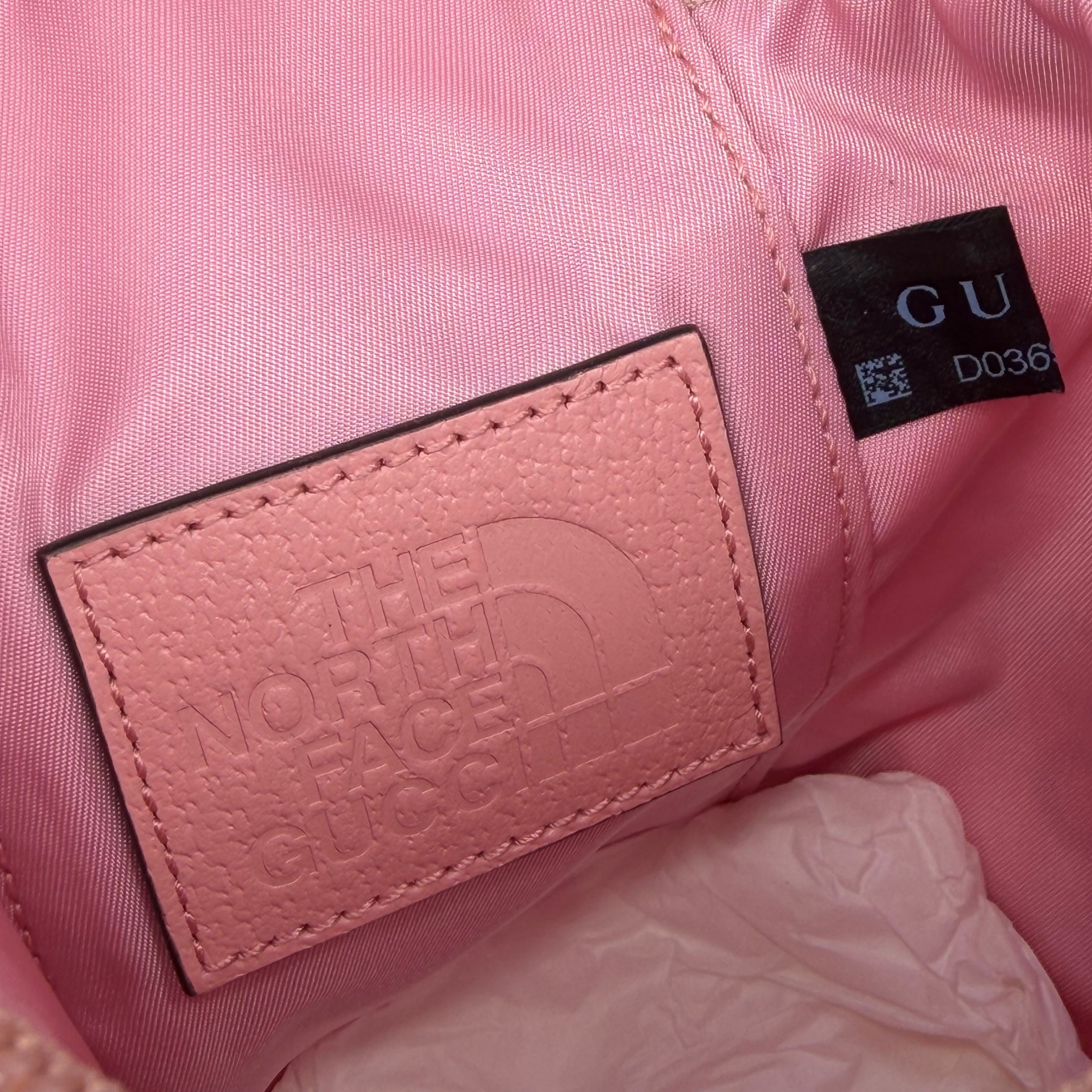 Gucci x TNF Ivory Cylinder Bag