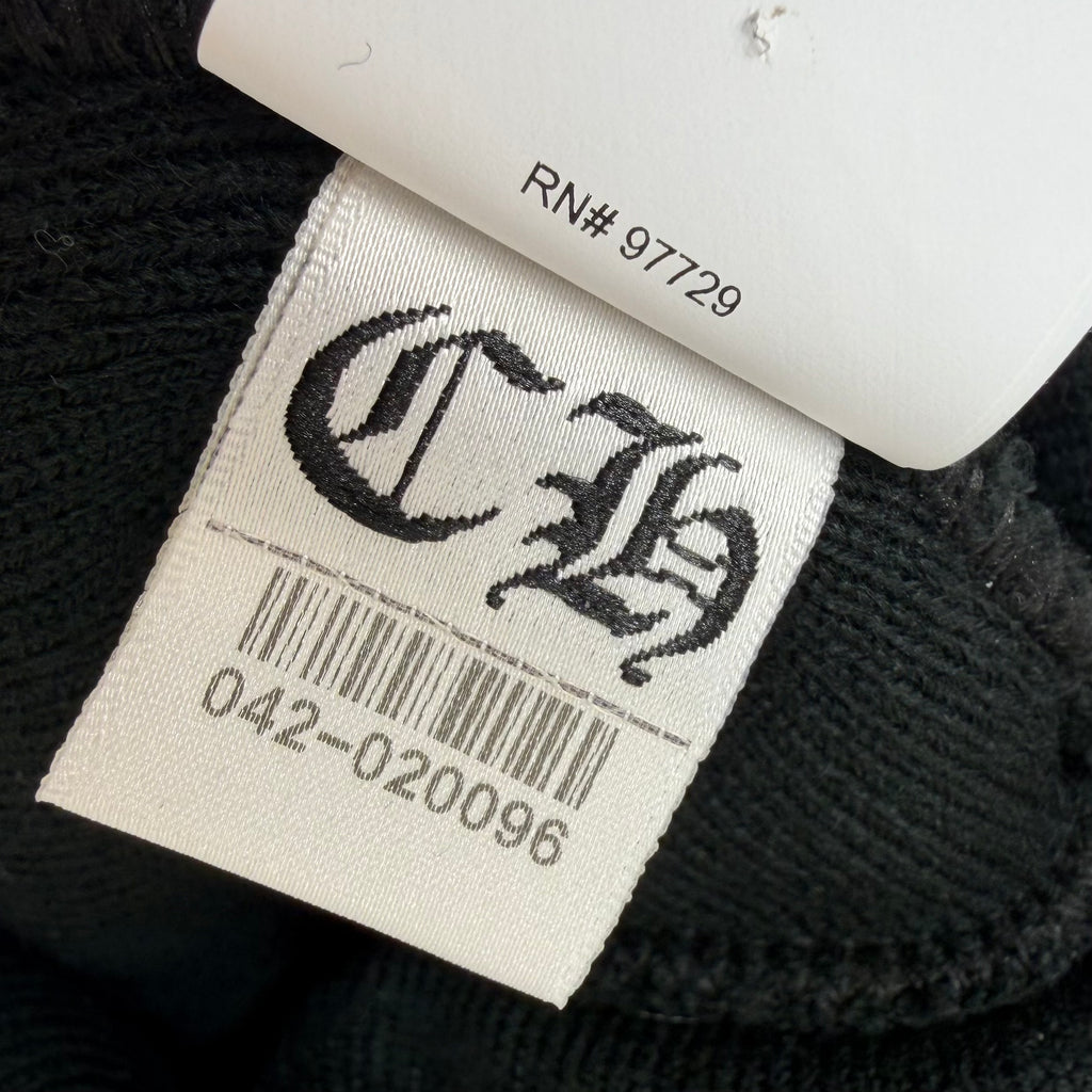 Chrome Hearts CH Logo Beanie Black/White