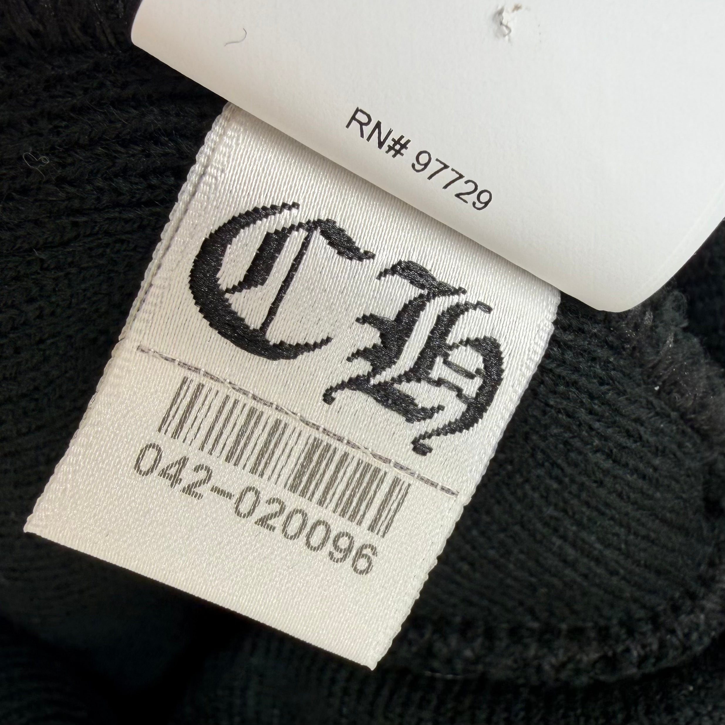 Chrome Hearts CH Logo Beanie Black/White
