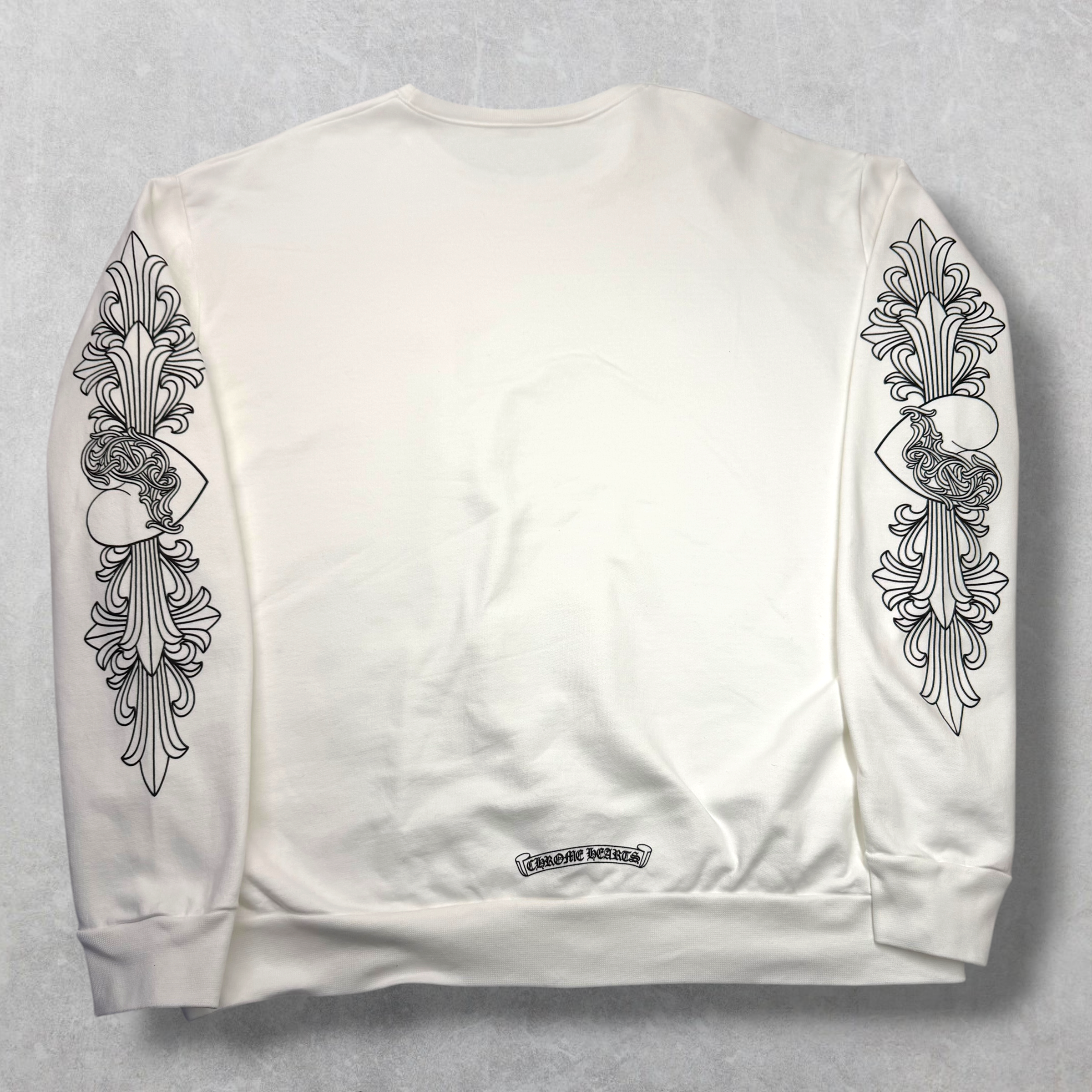 Chrome Hearts Love You Floral Crewneck M