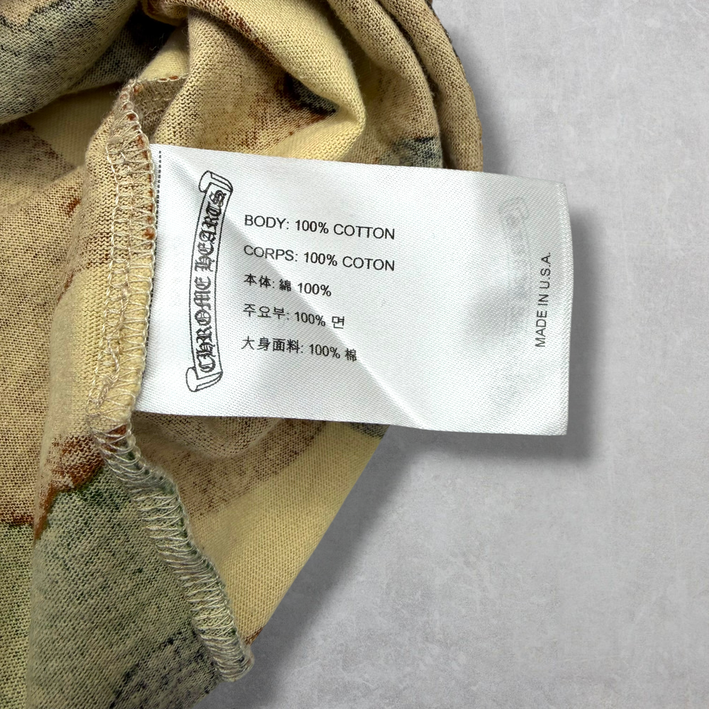 Chrome Hearts Matty Boy Caution Camo L/S L (M)