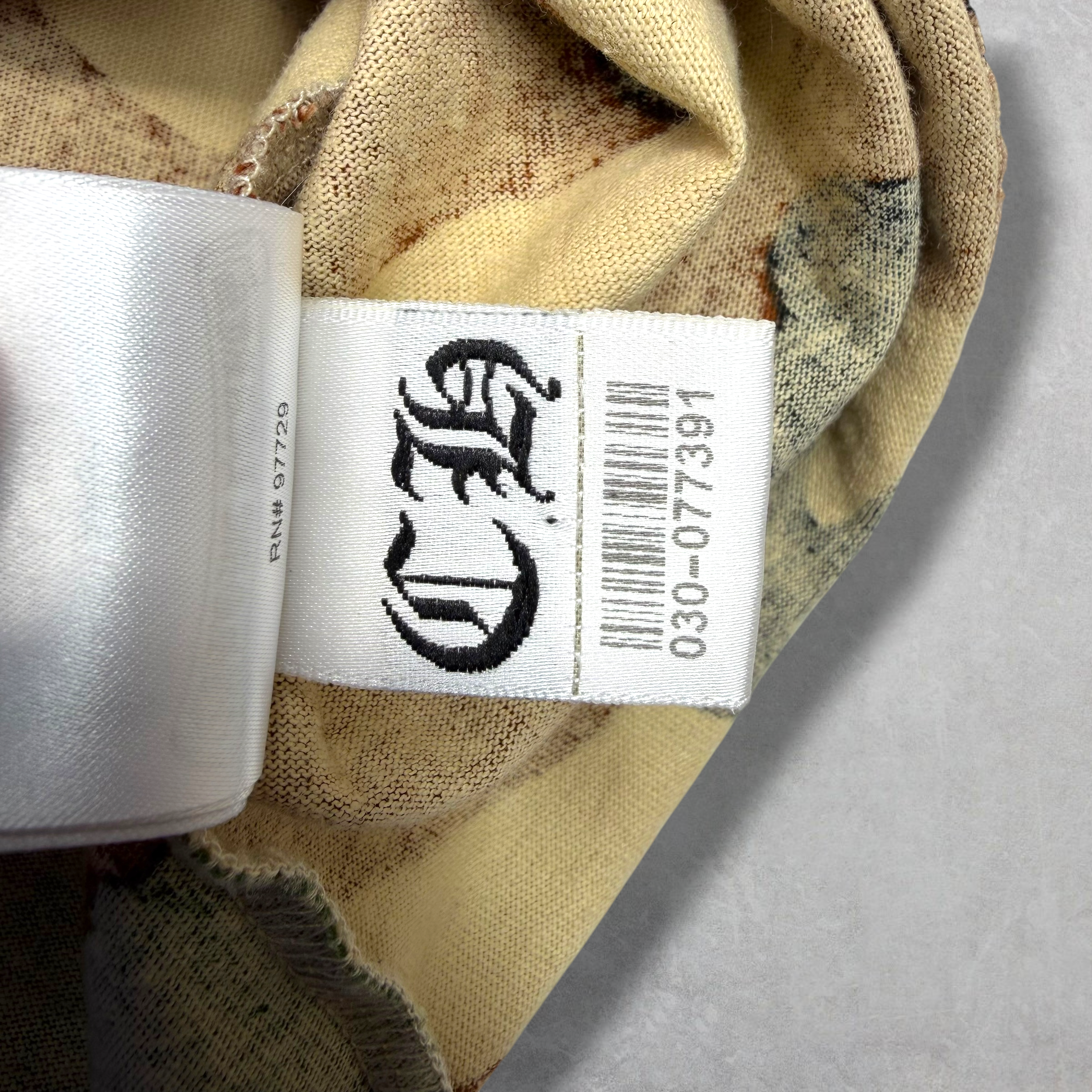 Chrome Hearts Matty Boy Caution Camo L/S L (M)
