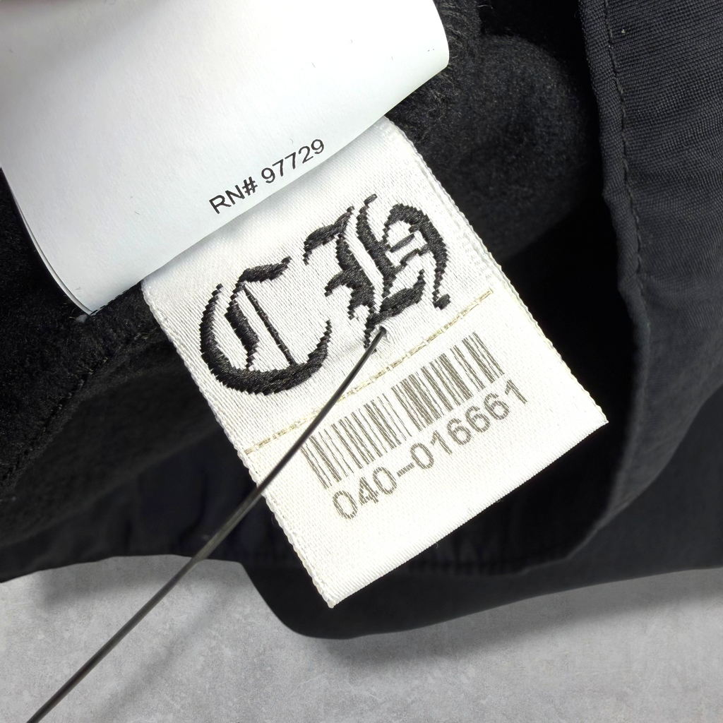 Chrome Hearts Plus Cross Patch Quarter-Zip Fleece L