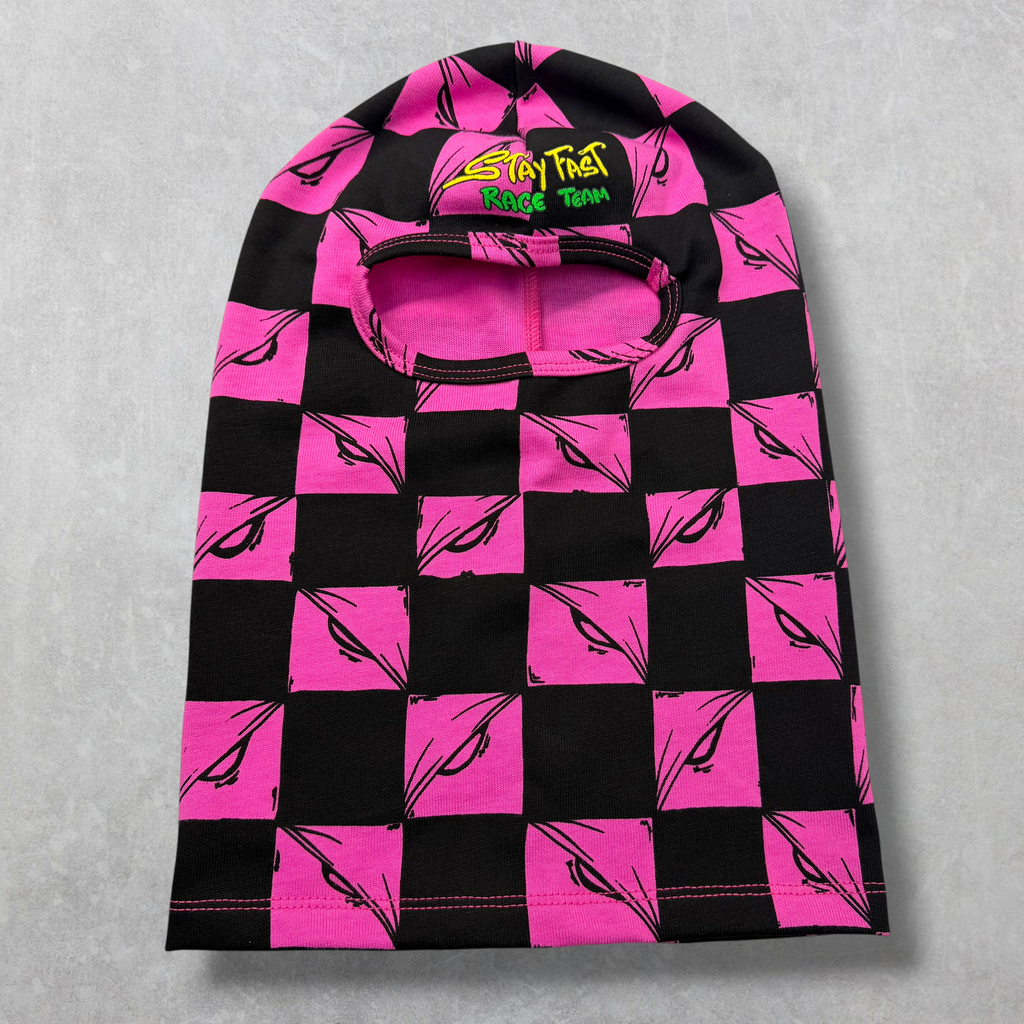 Matty Boy Anti Promo 99 Eyes Stay Fast Pink Ski Mask