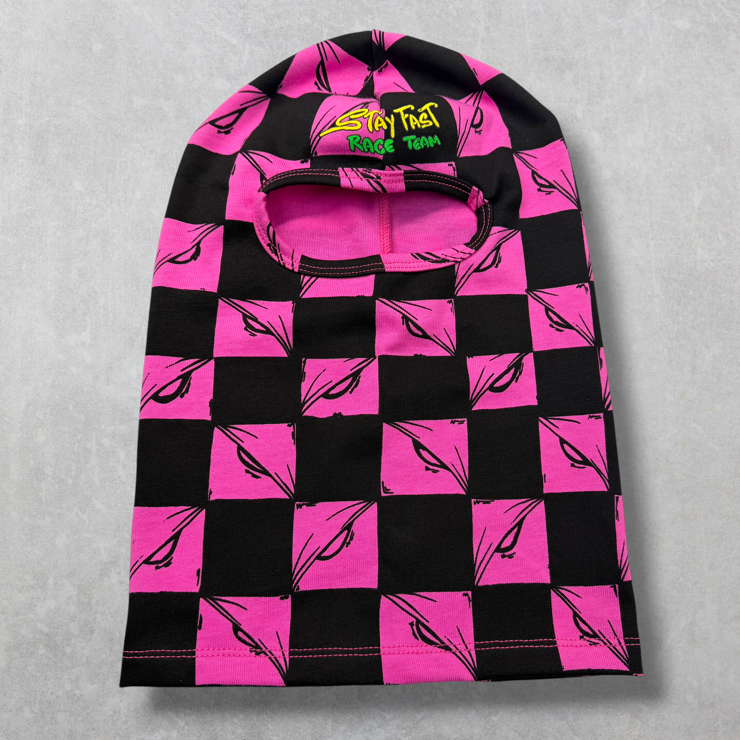 Matty Boy Anti Promo 99 Eyes Stay Fast Pink Ski Mask