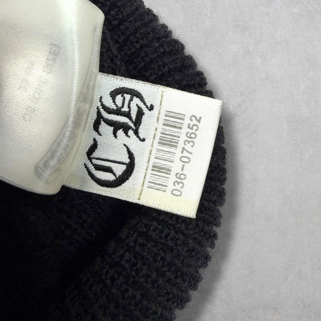 Chrome Hearts Plus Cross Beanie Tonal Black
