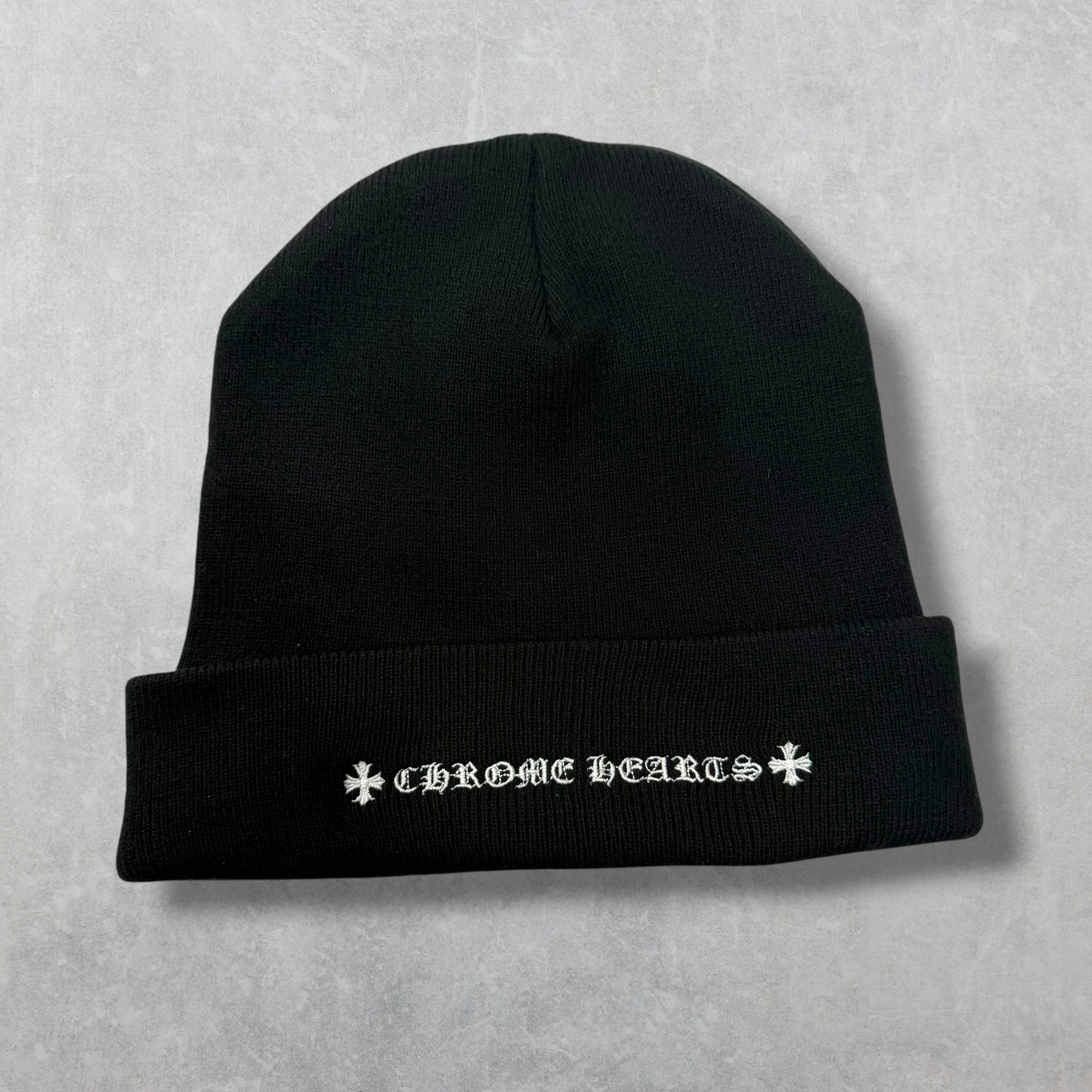 Chrome Hearts Matty Boy Chomper Beanie Black